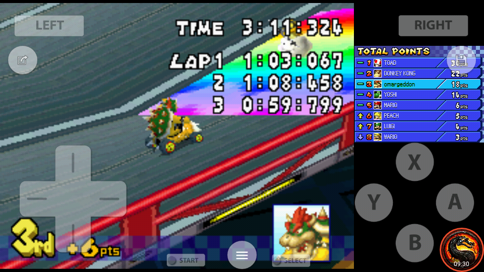 omargeddon: Mario Kart DS: Waluigi Pinball [100cc] (Nintendo DS Emulated) 0:03:11.324 points on 2020-09-29 21:08:30