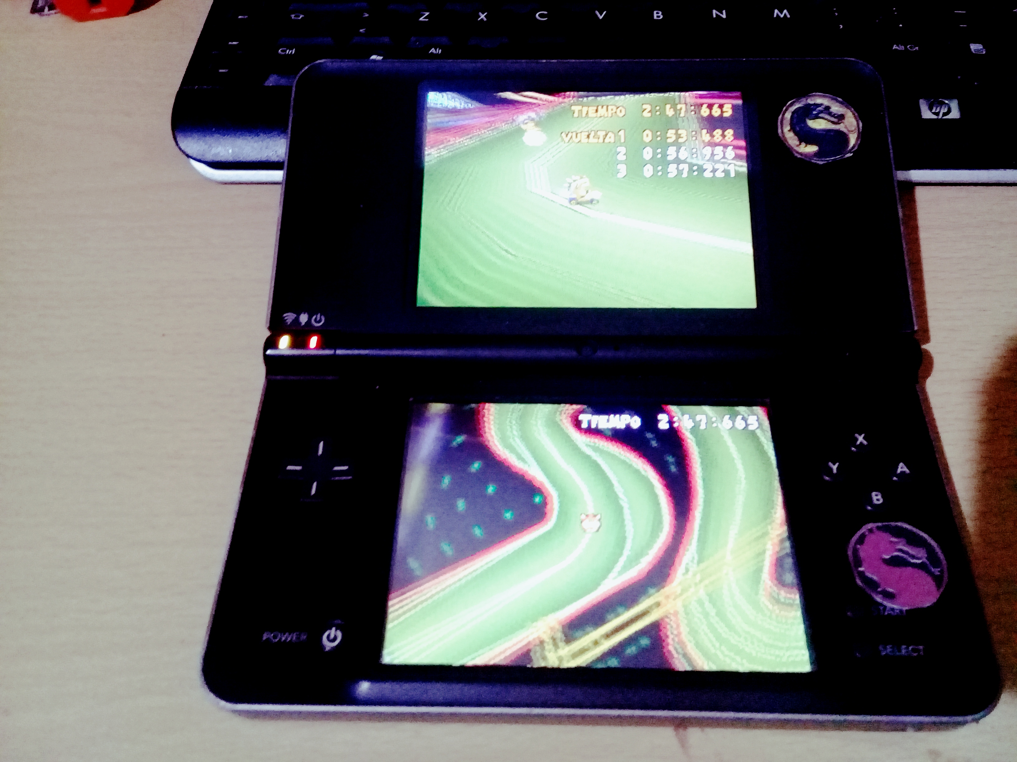 omargeddon: Mario Kart DS: Waluigi Pinball [Time Trial] [Lap Time] (Nintendo DS) 0:00:53.488 points on 2020-08-11 17:12:40