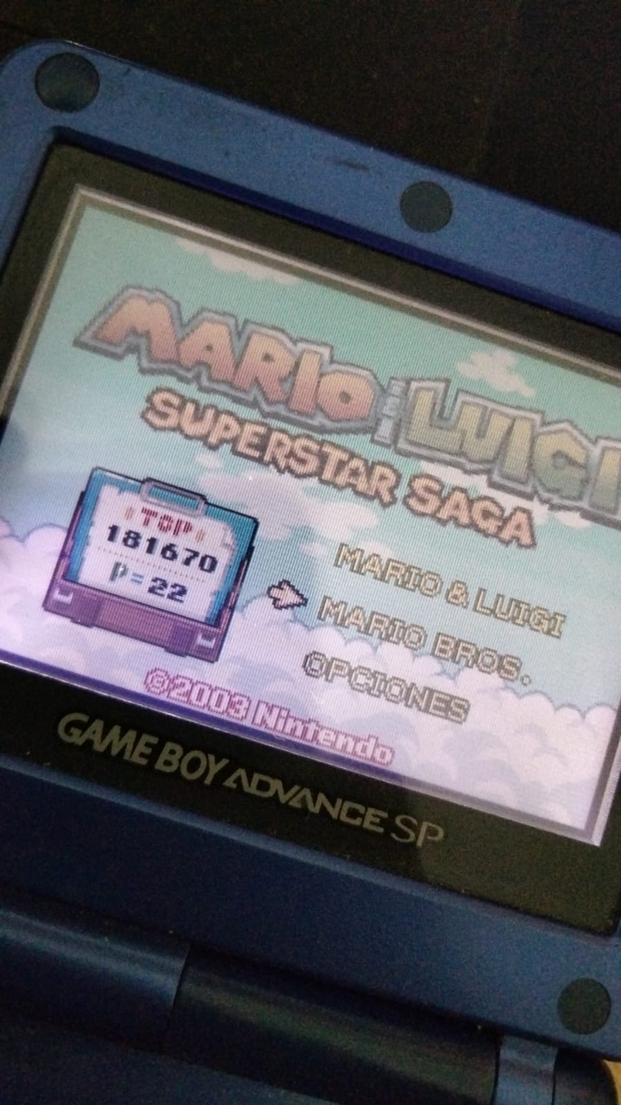waxxchris: Mario & Luigi Superstar Saga: Mario Bros. (GBA) 181,670 points on 2022-03-19 08:14:34