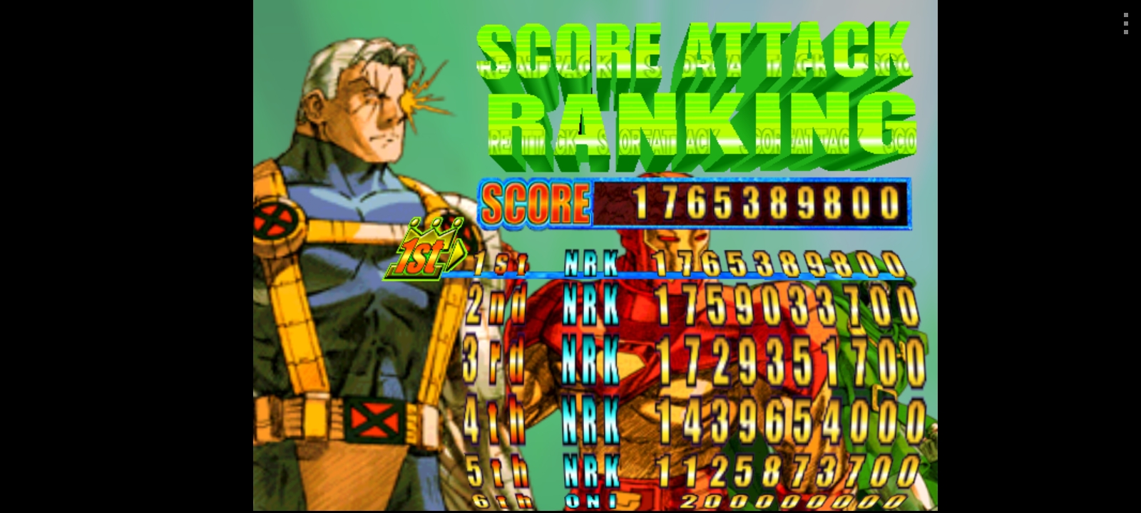 Hauntedprogram: Marvel vs. Capcom 2: New Age Of Heroes [Score Attack] (Dreamcast Emulated) 1,765,389,800 points on 2022-07-07 08:52:43