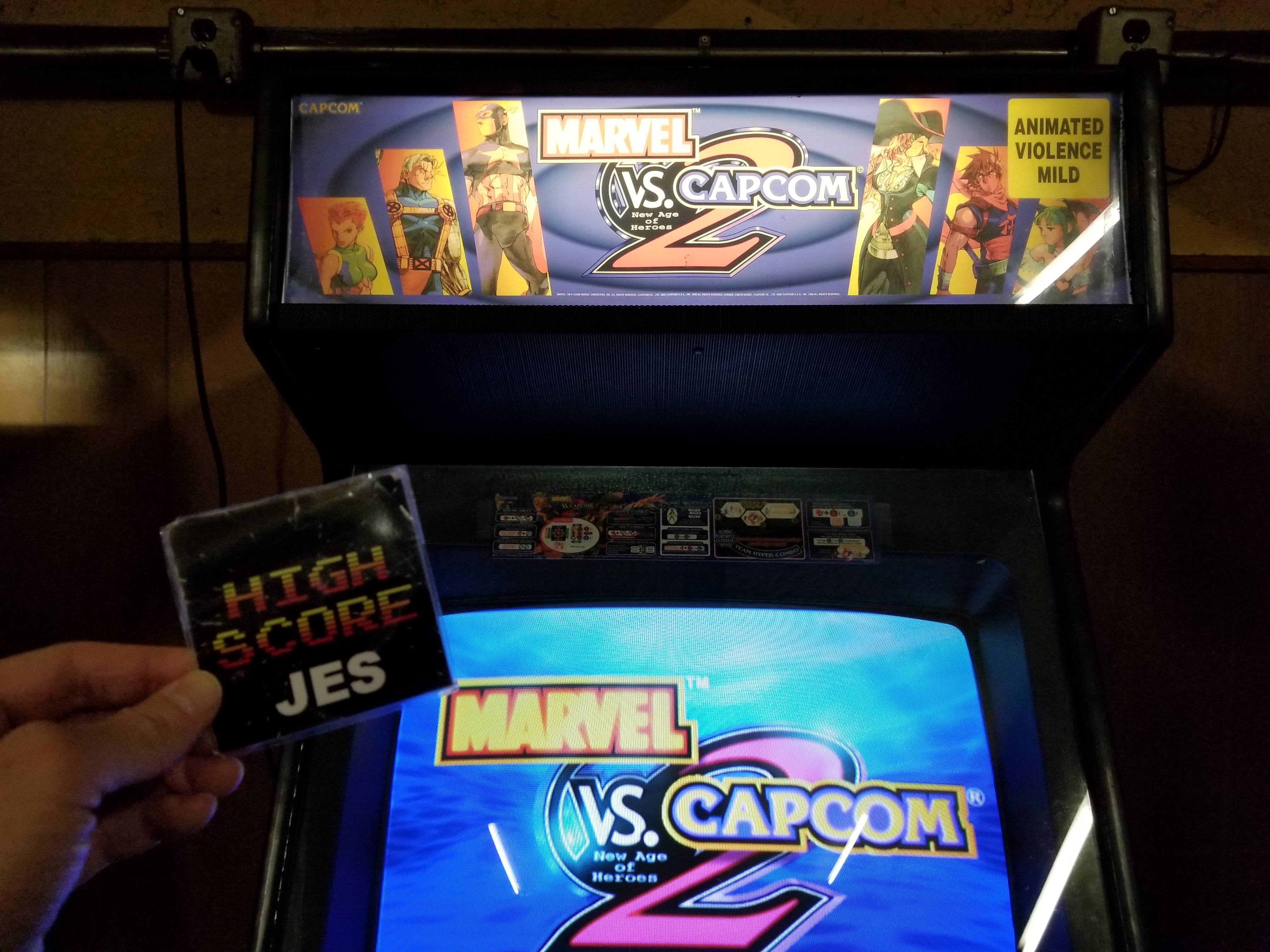 JES: Marvel vs. Capcom 2: New Age of Heroes (Arcade) 1,012,100 points on 2018-05-26 11:00:38