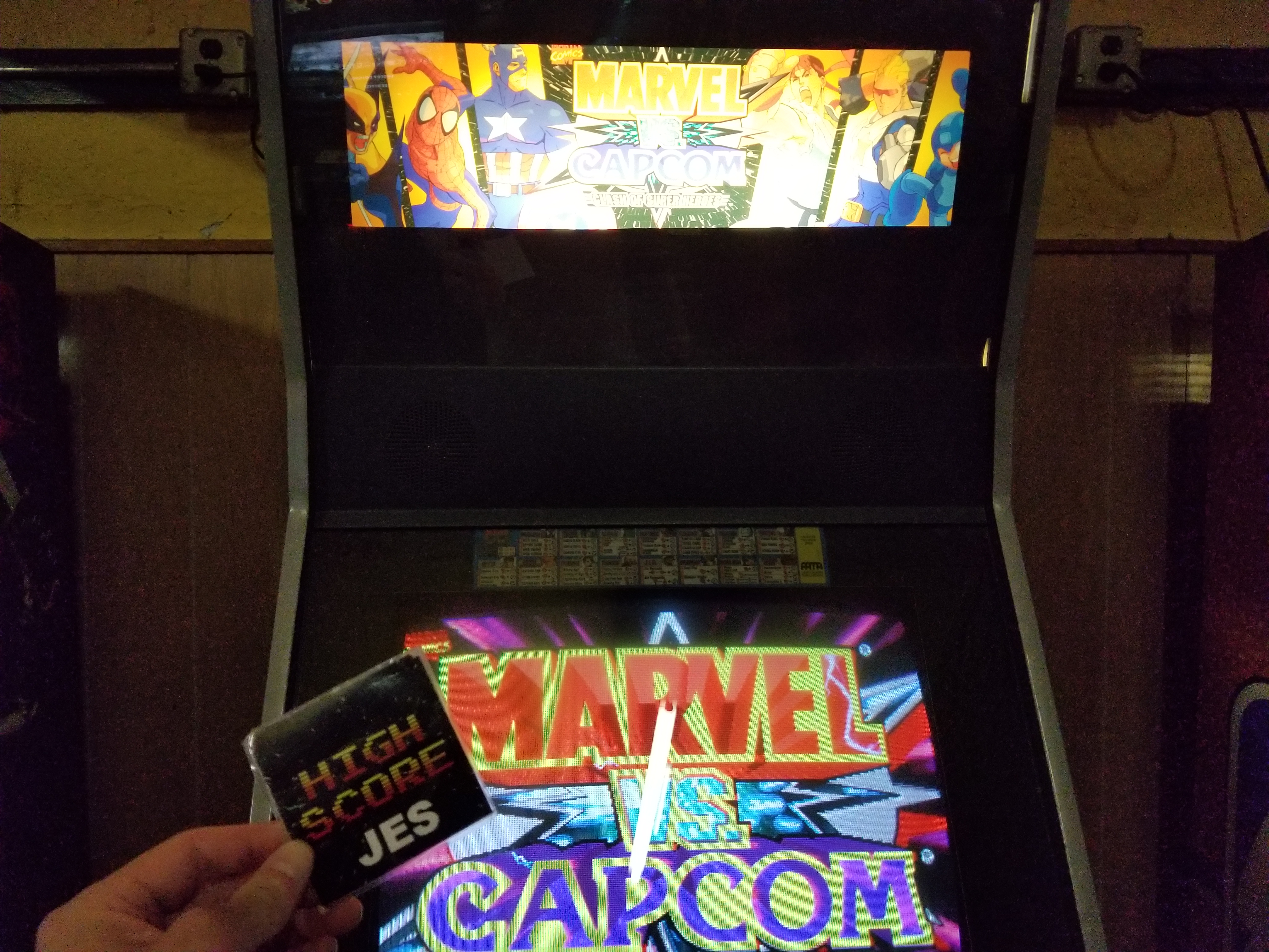 JES: Marvel vs. Capcom: Clash of Super Heroes (Arcade) 142,300 points on 2018-05-13 22:49:46