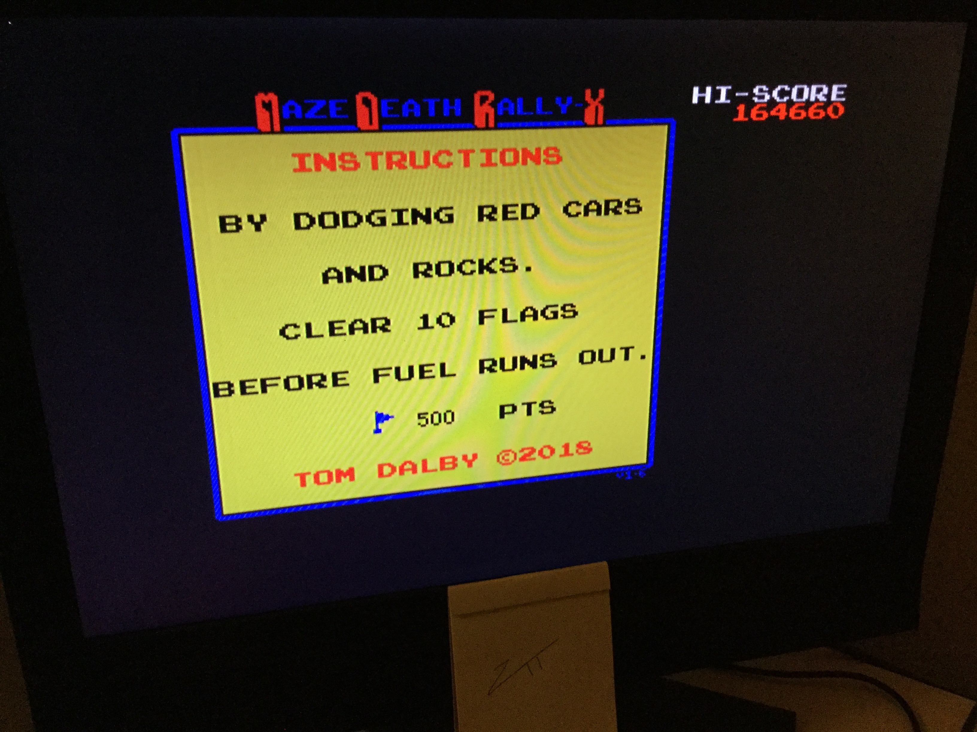 Frankie: Maze Death Rally-X (ZX Spectrum) 164,660 points on 2023-03-03 06:01:16