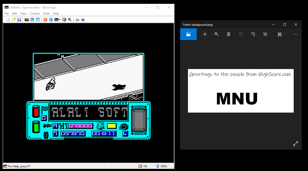 hughes10: Mean Streak (ZX Spectrum Emulated) 57,670 points on 2019-10-18 11:52:51