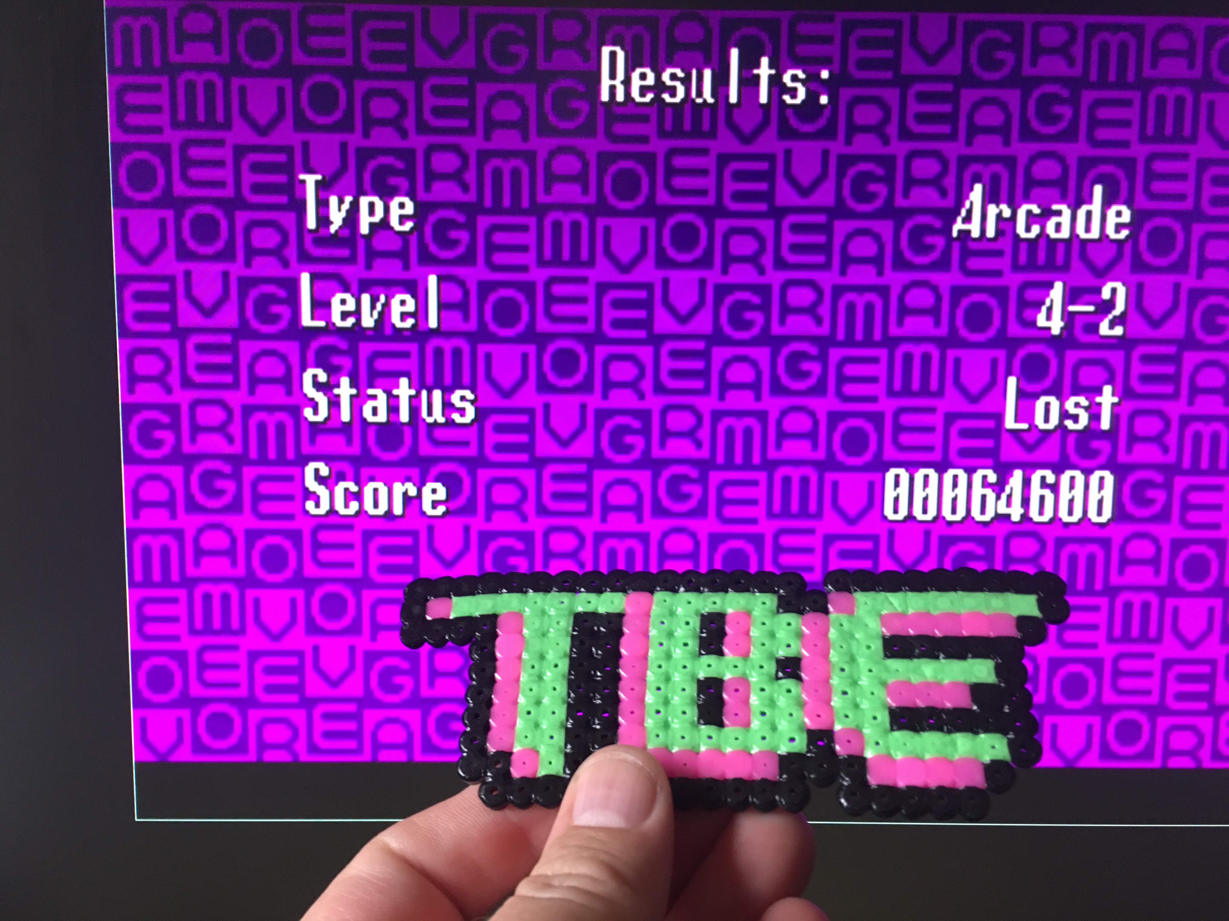 Sixx: Mega Q*Bert: Arcade (Sega Genesis / MegaDrive Emulated) 64,600 points on 2016-06-18 06:39:59