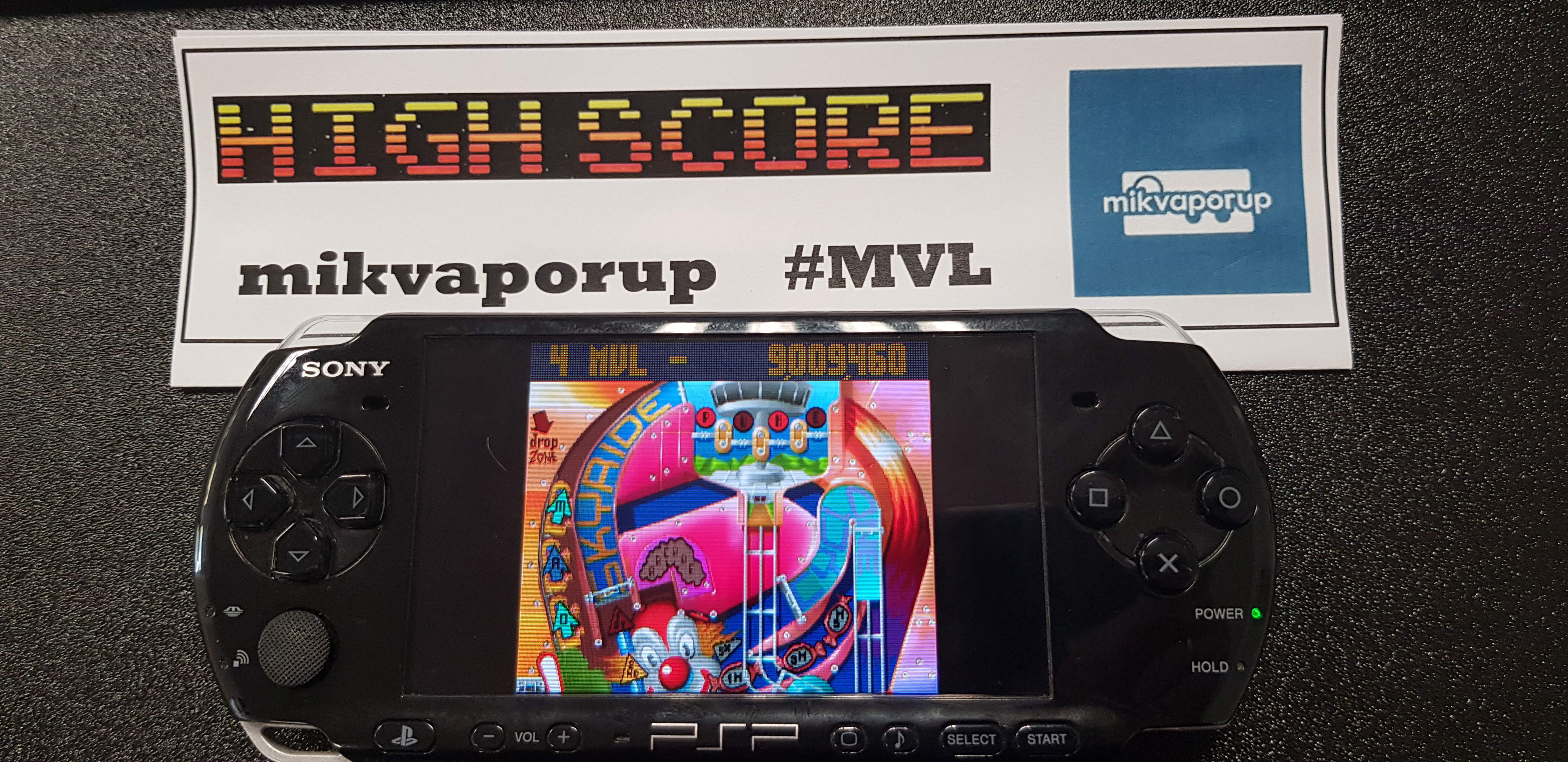 mikvaporup: Mega minis Volume 1: Pinball Fantasies: Partyland (PSP) 9,009,460 points on 2019-10-14 05:10:09