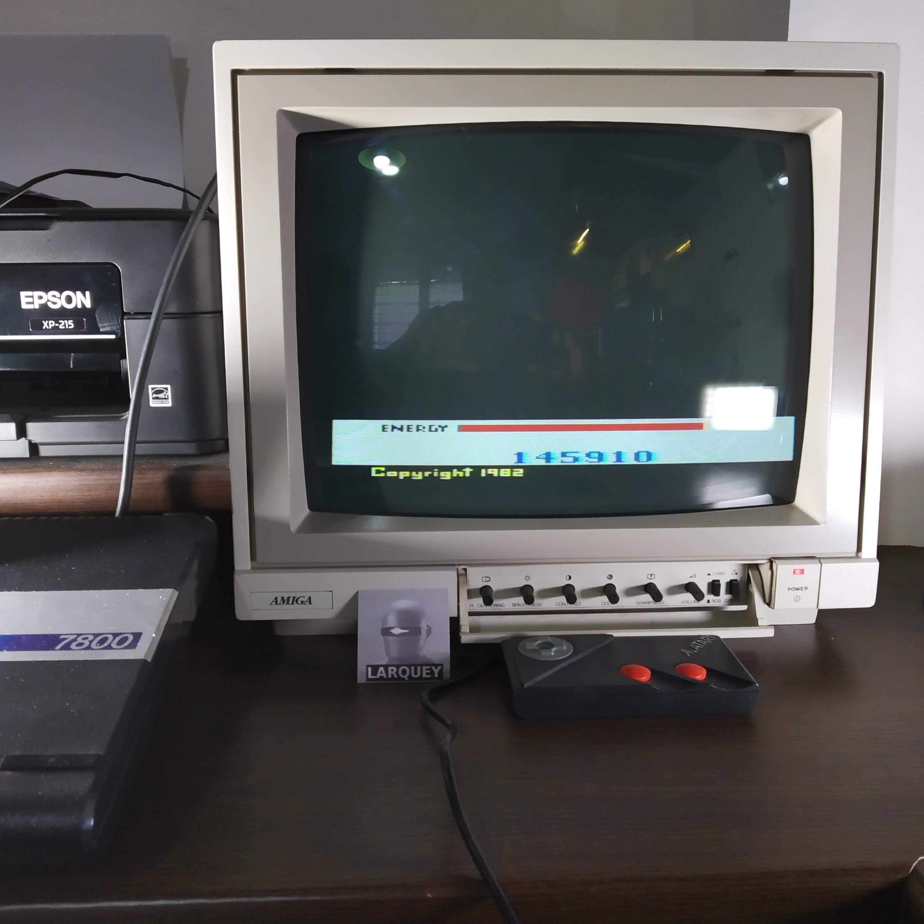 Larquey: Megamania (Atari 2600 Novice/B) 145,910 points on 2020-06-01 12:38:40
