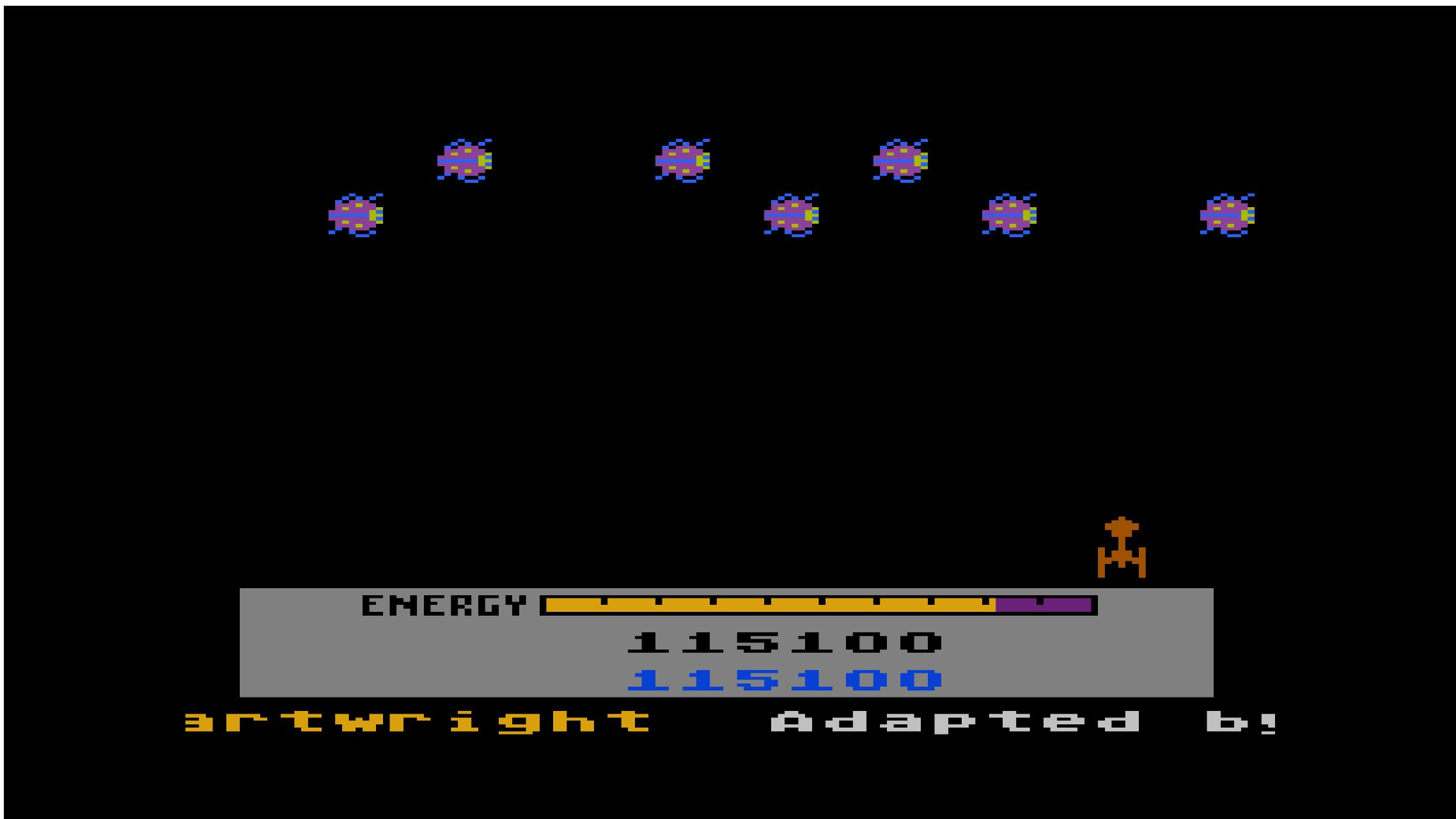 mikvaporup: Megamania [Guided Missiles] (Atari 5200 Emulated) 115,100 points on 2019-08-17 05:25:31