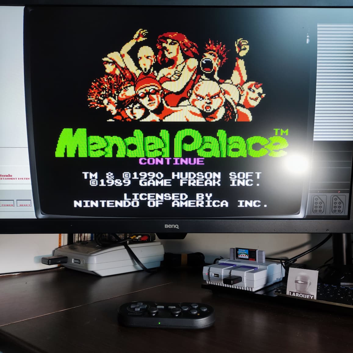 Larquey: Mendel Palace (NES/Famicom Emulated) 33,380 points on 2022-10-03 10:18:57