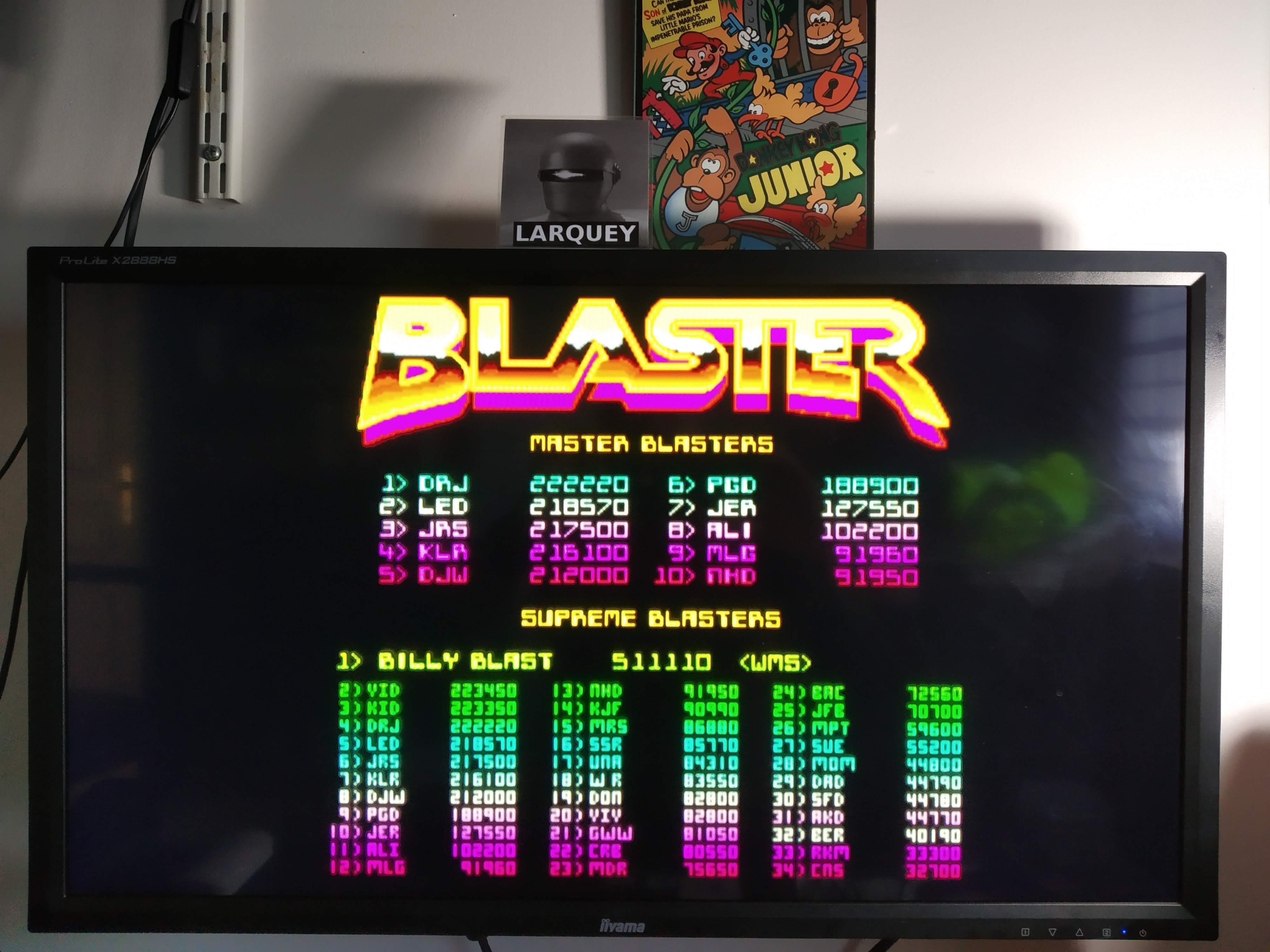 Larquey: Midway Arcade Treasures: Blaster (Playstation 2 Emulated) 40,190 points on 2020-08-02 08:55:35