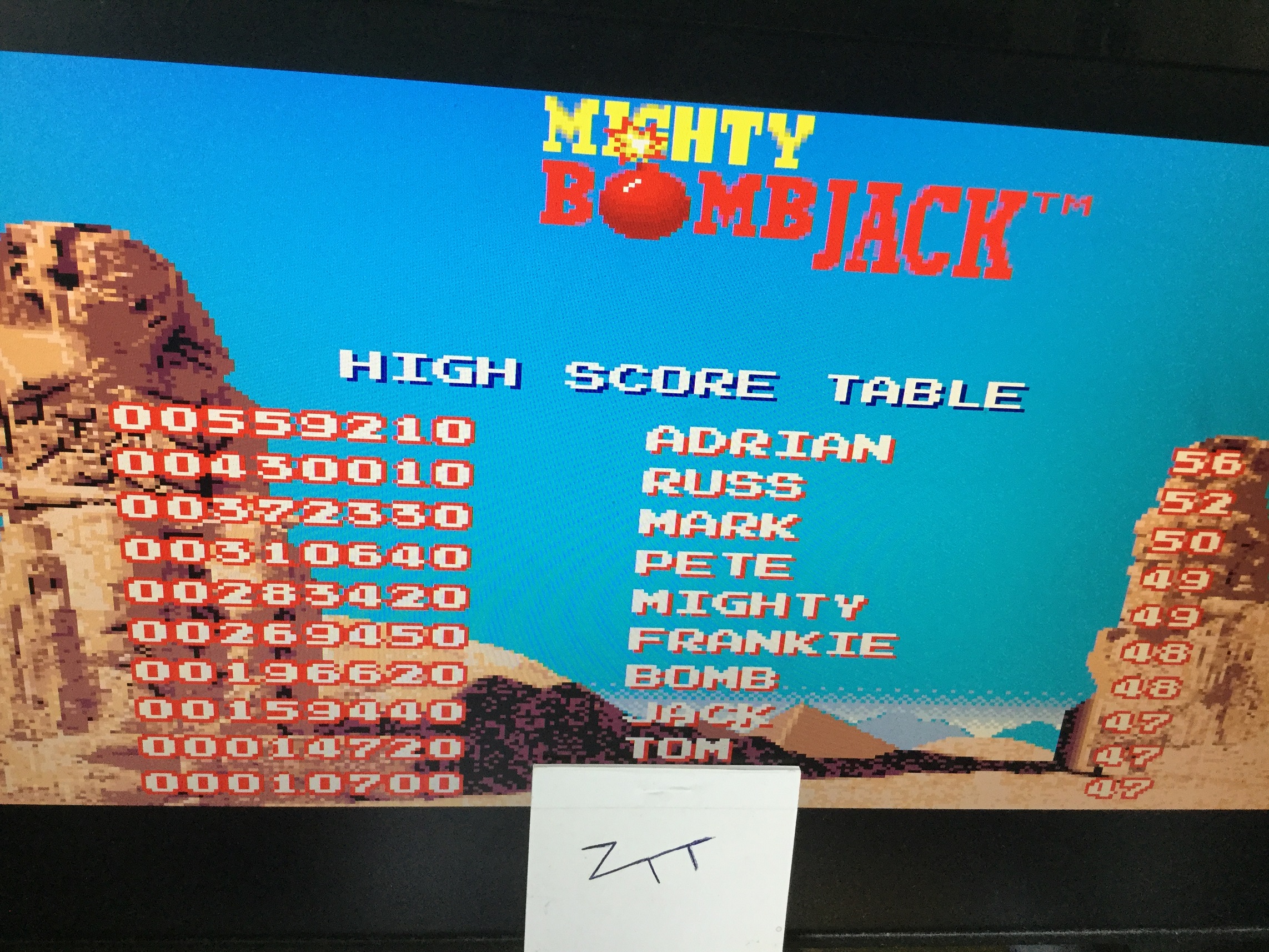 Frankie: Mighty Bomb Jack (Amiga Emulated) 269,450 points on 2022-07-03 05:02:27