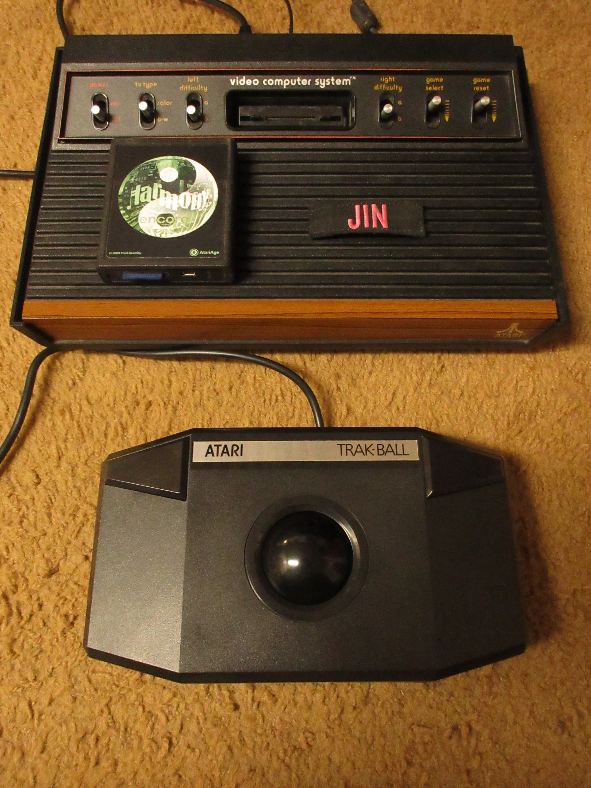 Jin: Millipede TB [Starting Score at 0] (Atari 2600) 318,379 points on 2019-12-26 07:12:53