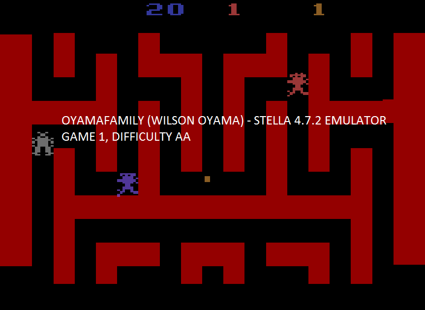 oyamafamily: Mines of Minos (Atari 2600 Emulated Expert/A Mode) 20 points on 2017-02-07 18:00:06