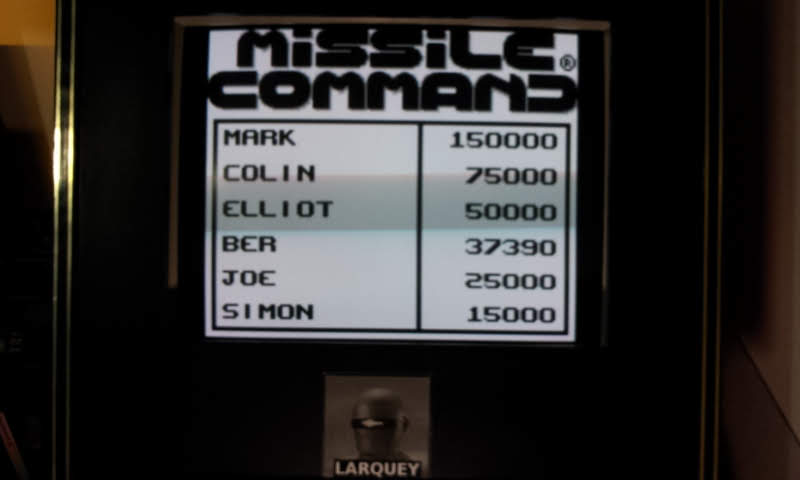 Missile Command 37,390 points