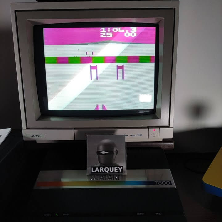 Larquey: Mogul Maniac: Game 9 (Atari 2600) 0:01:06.3 points on 2020-10-24 05:37:14