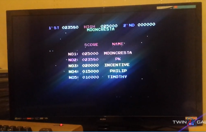 kernzy: Moon Cresta (Commodore 64) 23,580 points on 2022-06-15 15:19:15
