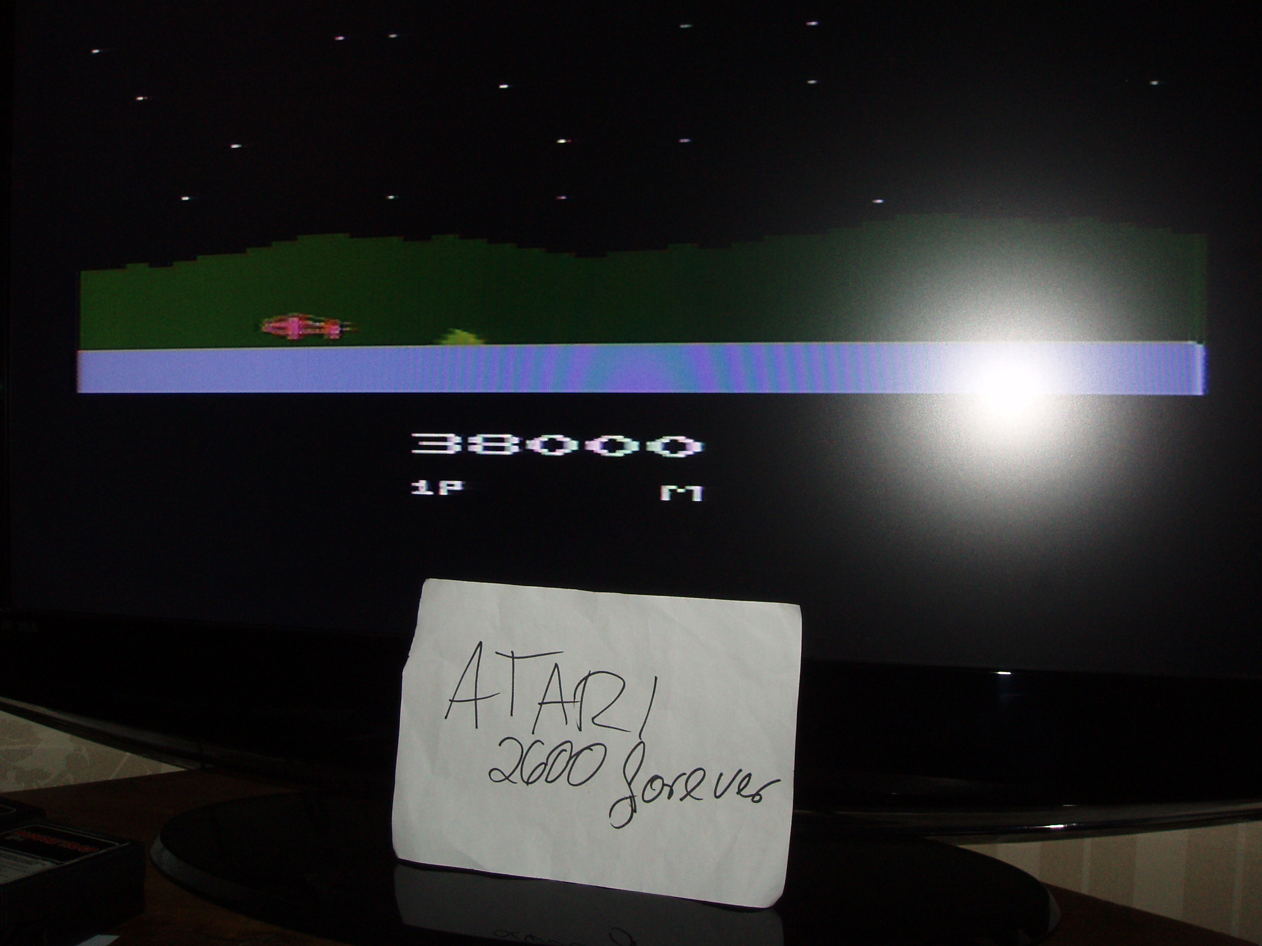 atari2600forever: Moon Patrol (Atari 2600 Novice/B) 38,000 points on 2018-04-23 02:09:00