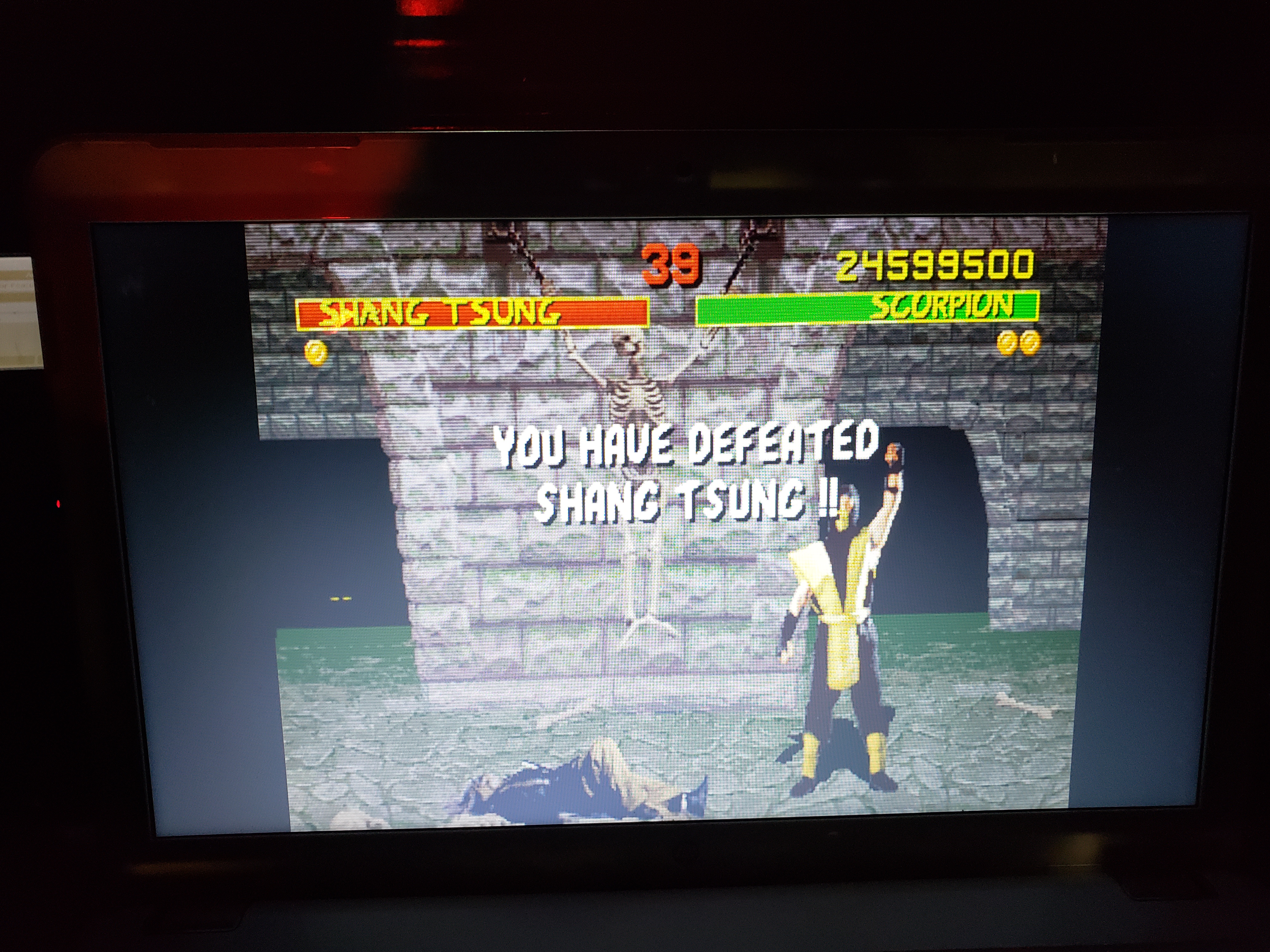 Stryker: Mortal Kombat (Arcade Emulated / M.A.M.E.) 24,599,500 points on 2019-01-15 22:37:32