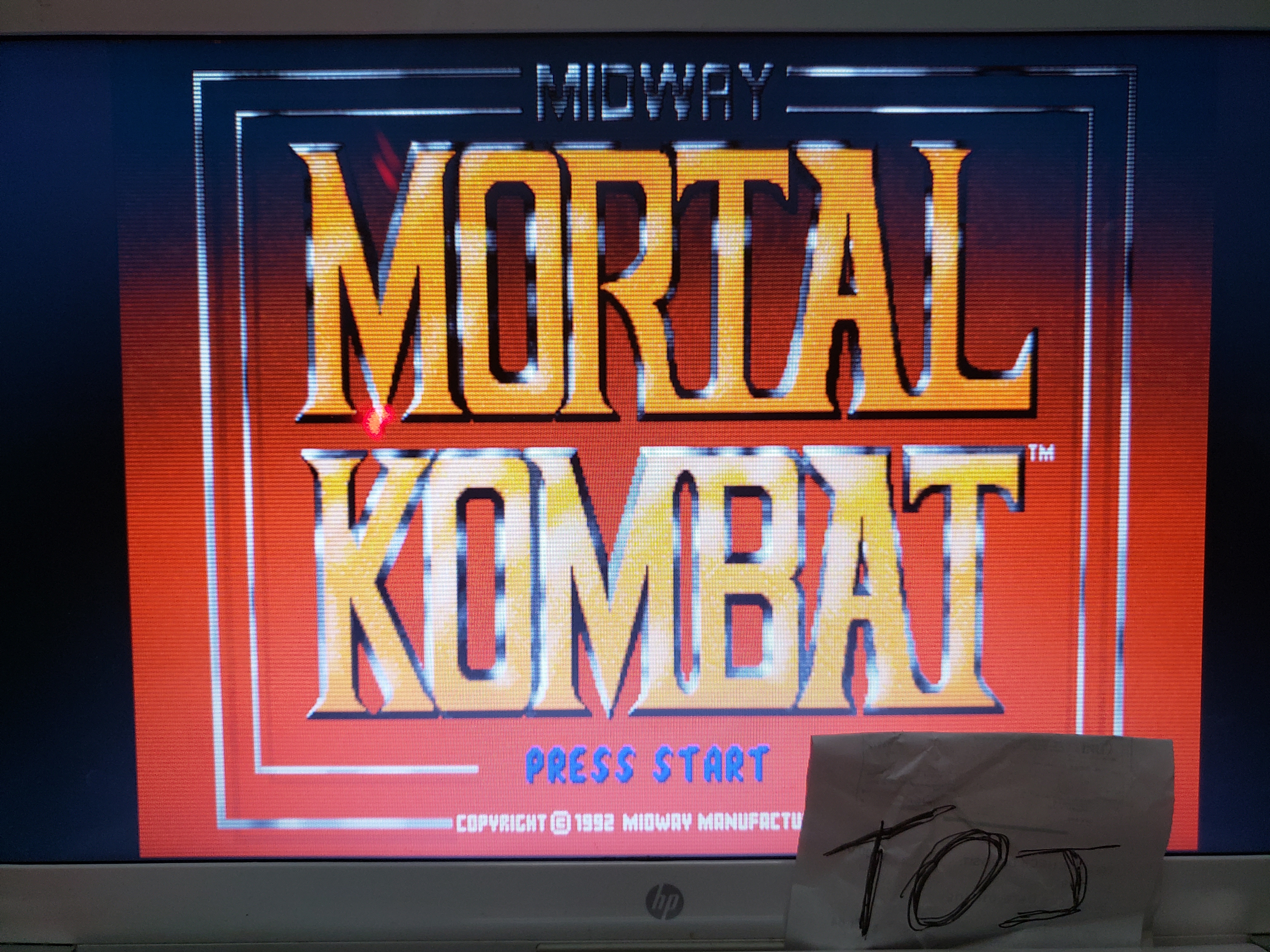 Stryker: Mortal Kombat (Arcade Emulated / M.A.M.E.) 24,599,500 points on 2019-01-15 22:37:32