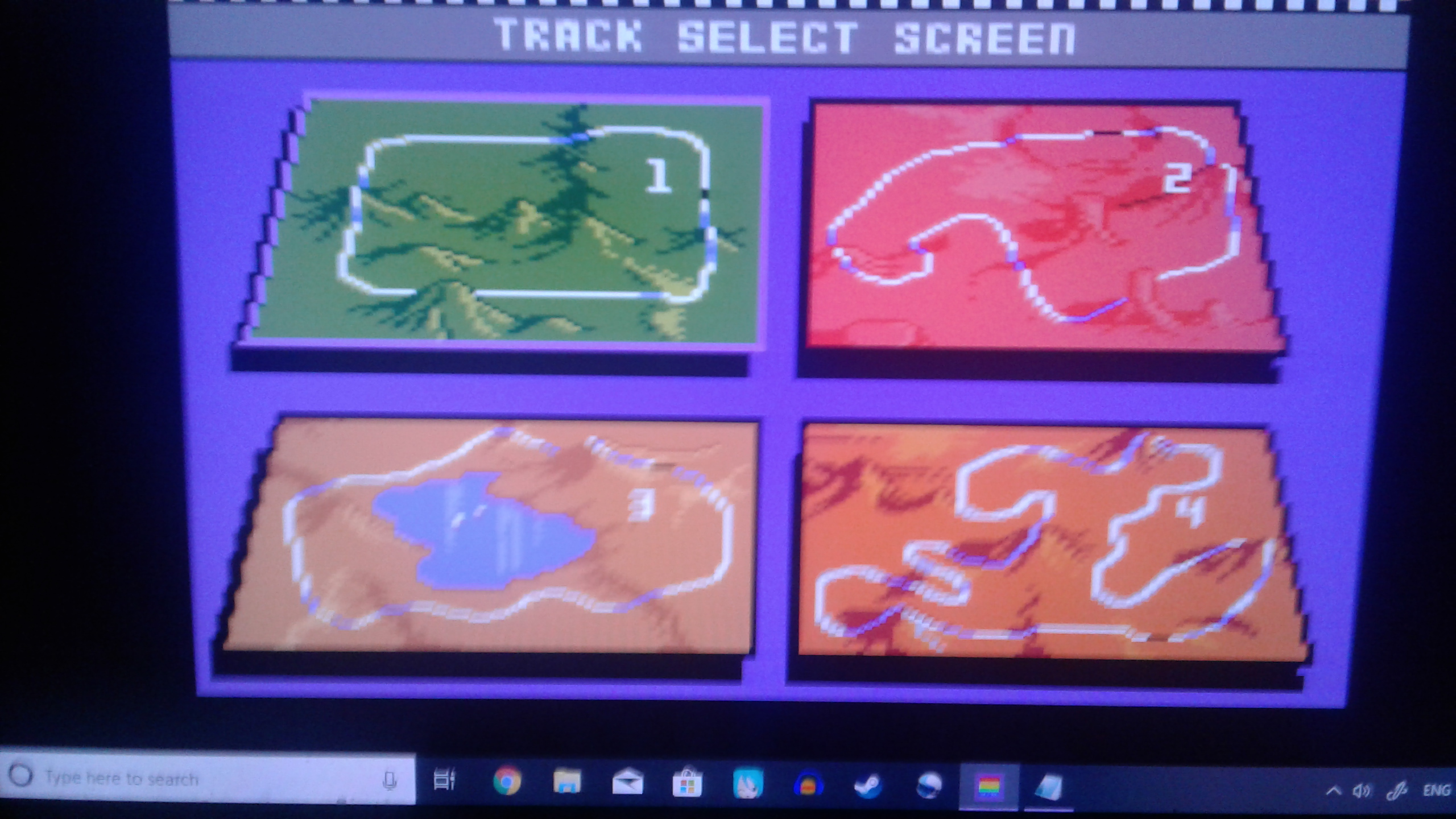 Mark: Motor Psycho: Track 1 (Atari 7800 Emulated) 417,961 points on 2019-02-25 02:09:45