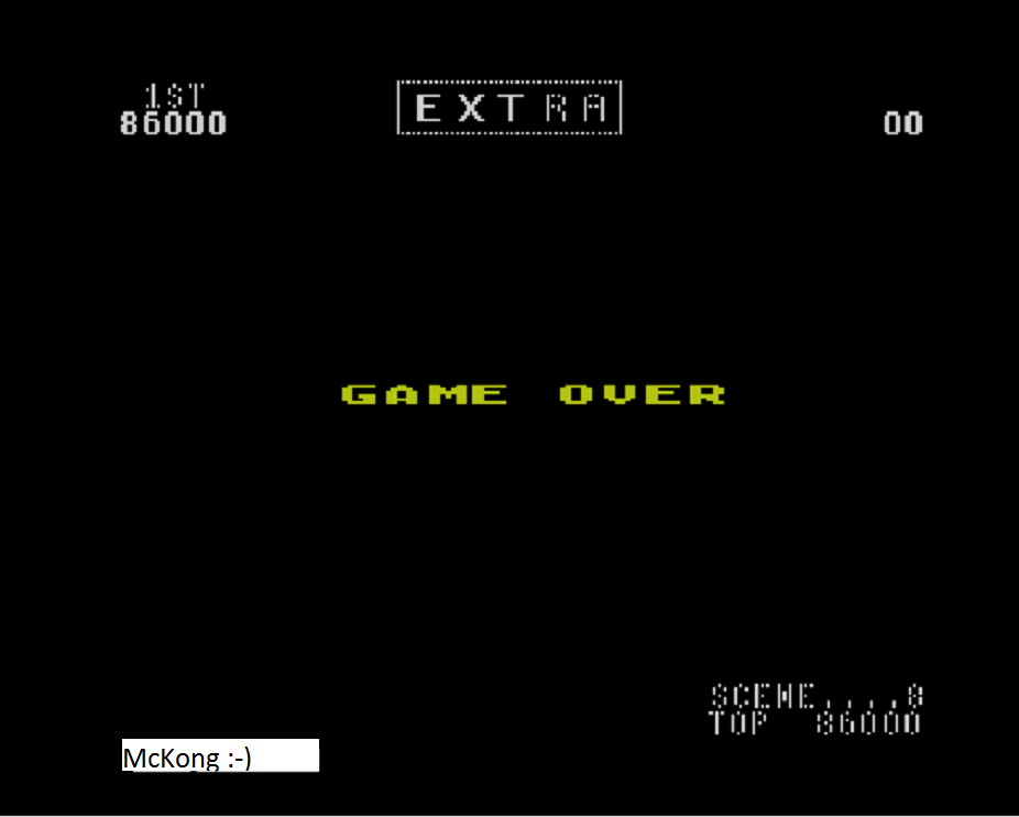 McKong: Mr. Do! (Atari 400/800/XL/XE Emulated) 86,000 points on 2016-02-23 00:44:26