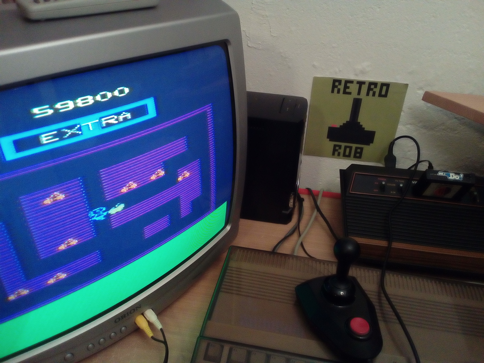 RetroRob: Mr. Do!: Game 2 (Atari 2600) 59,800 points on 2021-01-27 11:17:19