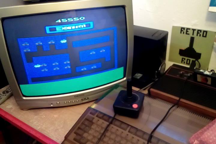 RetroRob: Mr. Do!: Game 4 (Atari 2600) 45,550 points on 2020-03-02 08:33:59