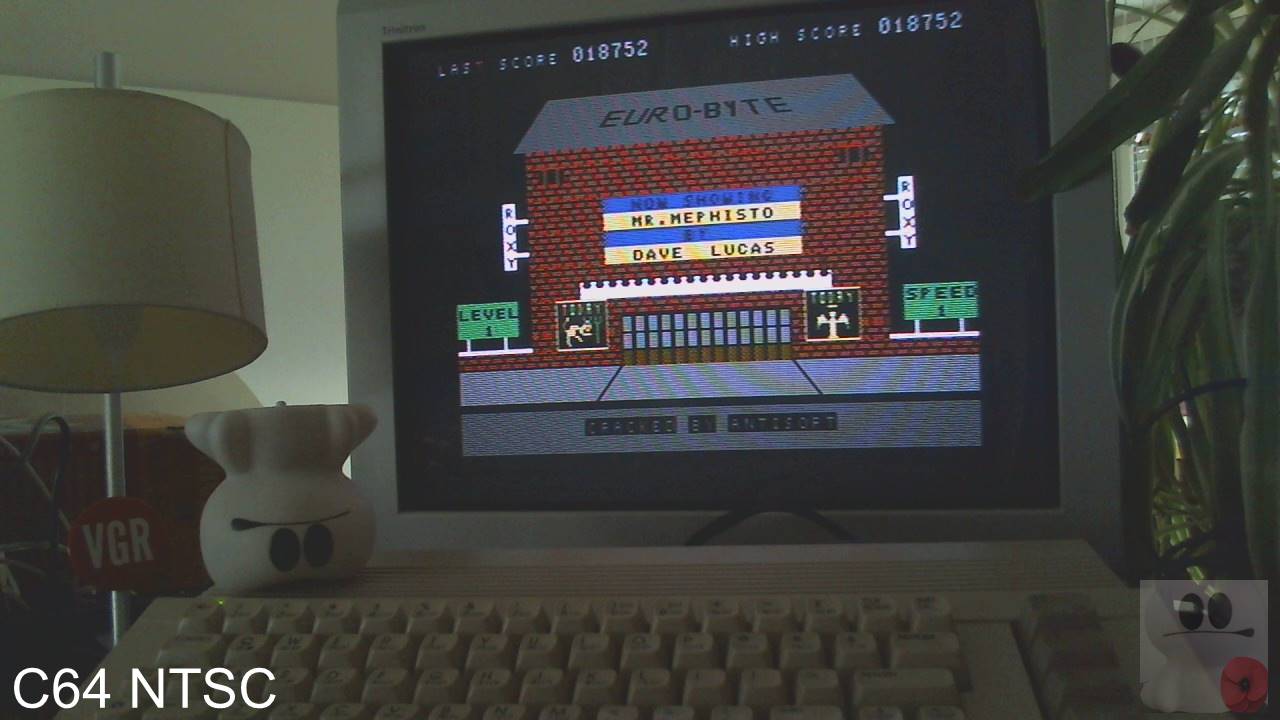 GTibel: Mr. Mephisto (Commodore 64) 18,752 points on 2020-02-21 00:20:52