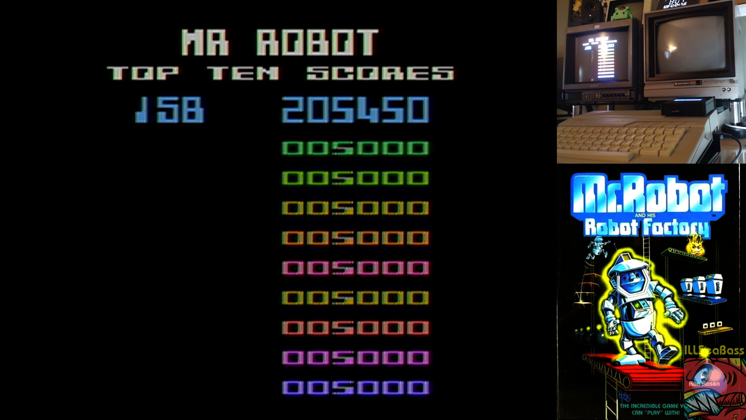 ILLSeaBass: Mr. Robot and His Robot Factory (Atari 400/800/XL/XE) 205,450 points on 2018-12-05 19:33:09
