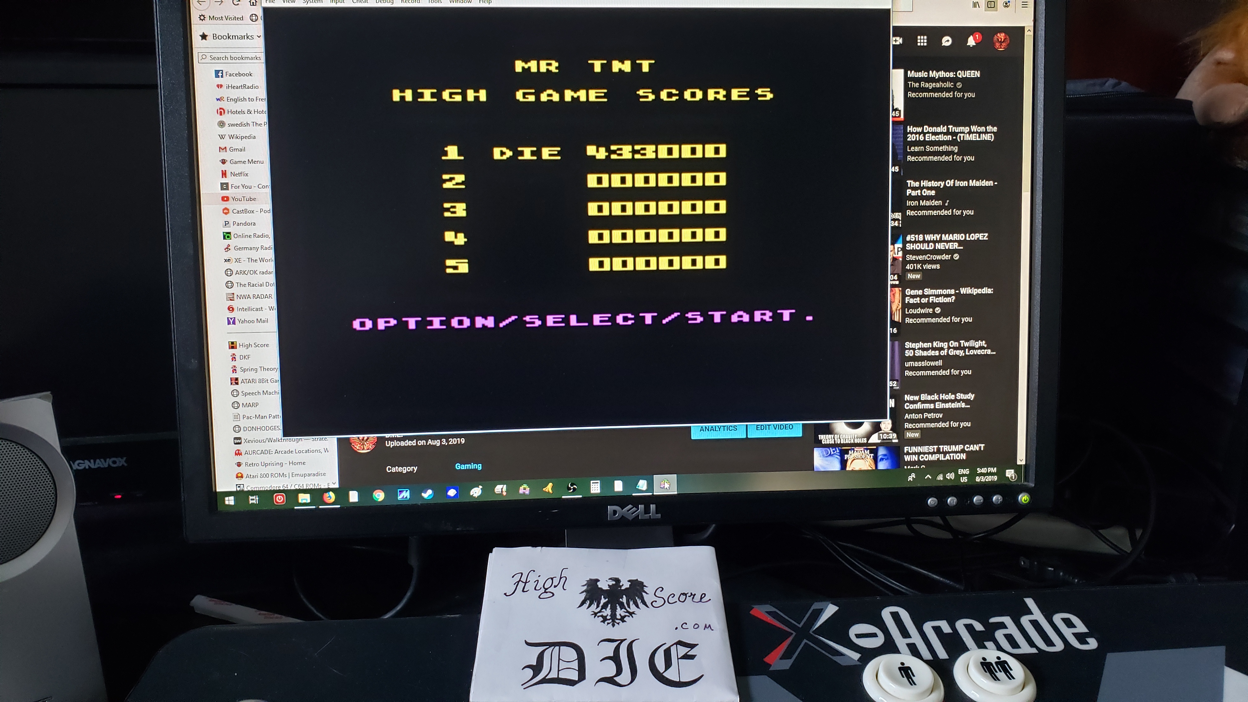 MikeDietrich: Mr. TNT (Atari 400/800/XL/XE Emulated) 433,000 points on 2019-08-03 16:41:50