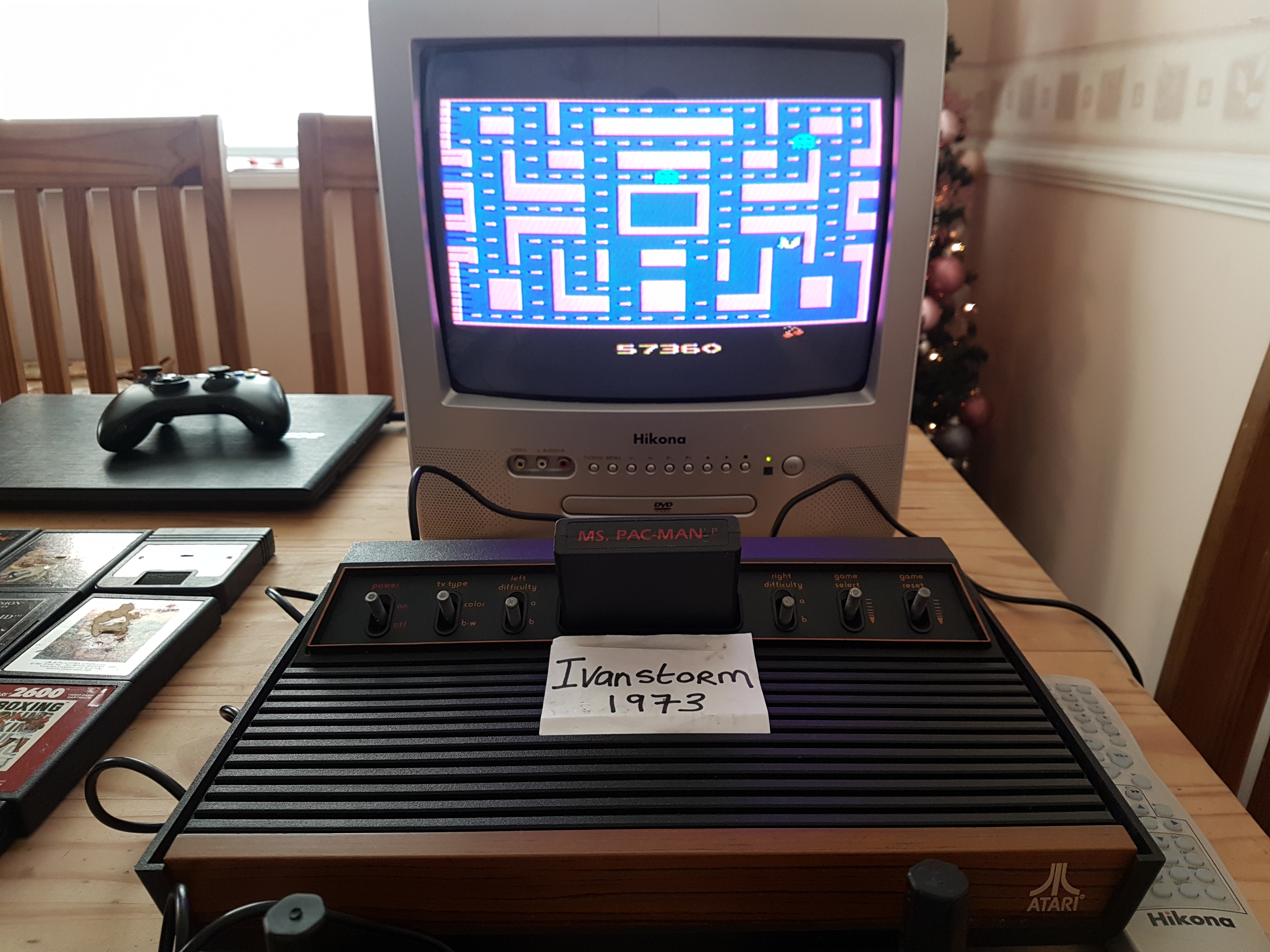 Ivanstorm1973: Ms. Pac-Man (Atari 2600) 57,360 points on 2017-12-26 11:51:20