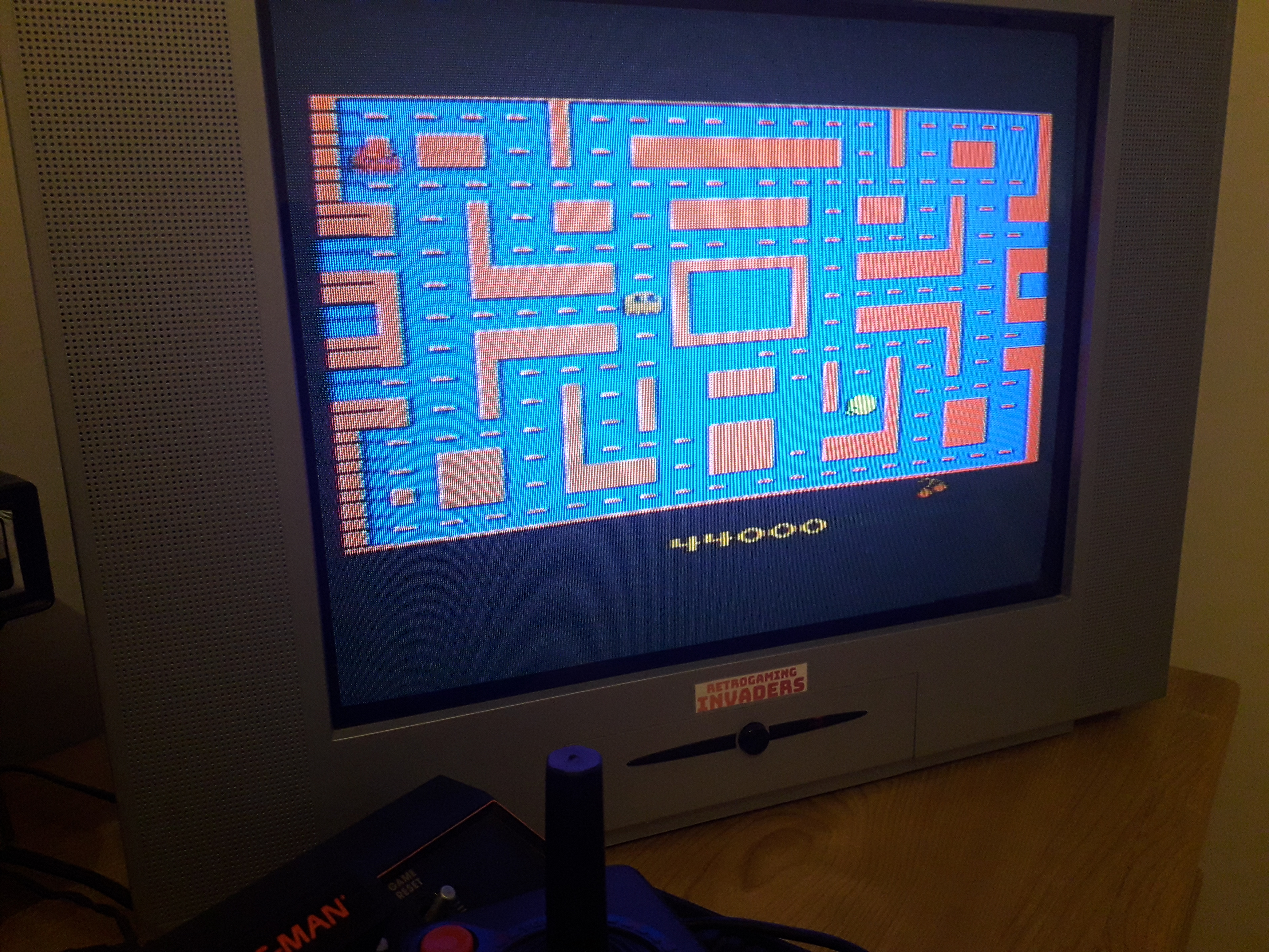retrogaminginvaders: Ms. Pac-Man (Atari 2600) 44,000 points on 2019-06-17 11:09:56