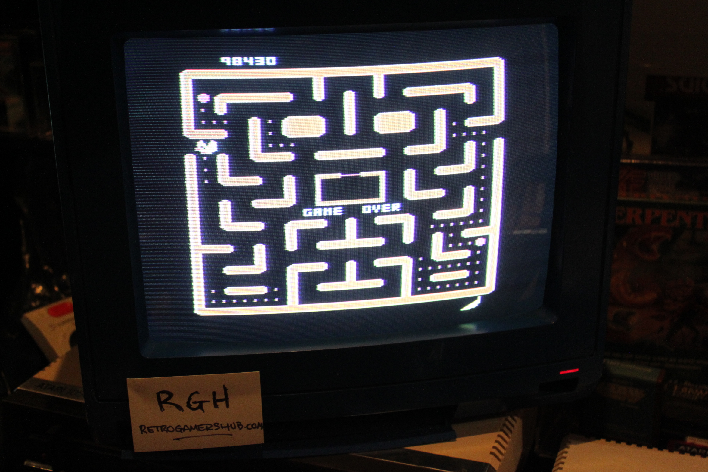 Ms. Pac-Man 98,430 points