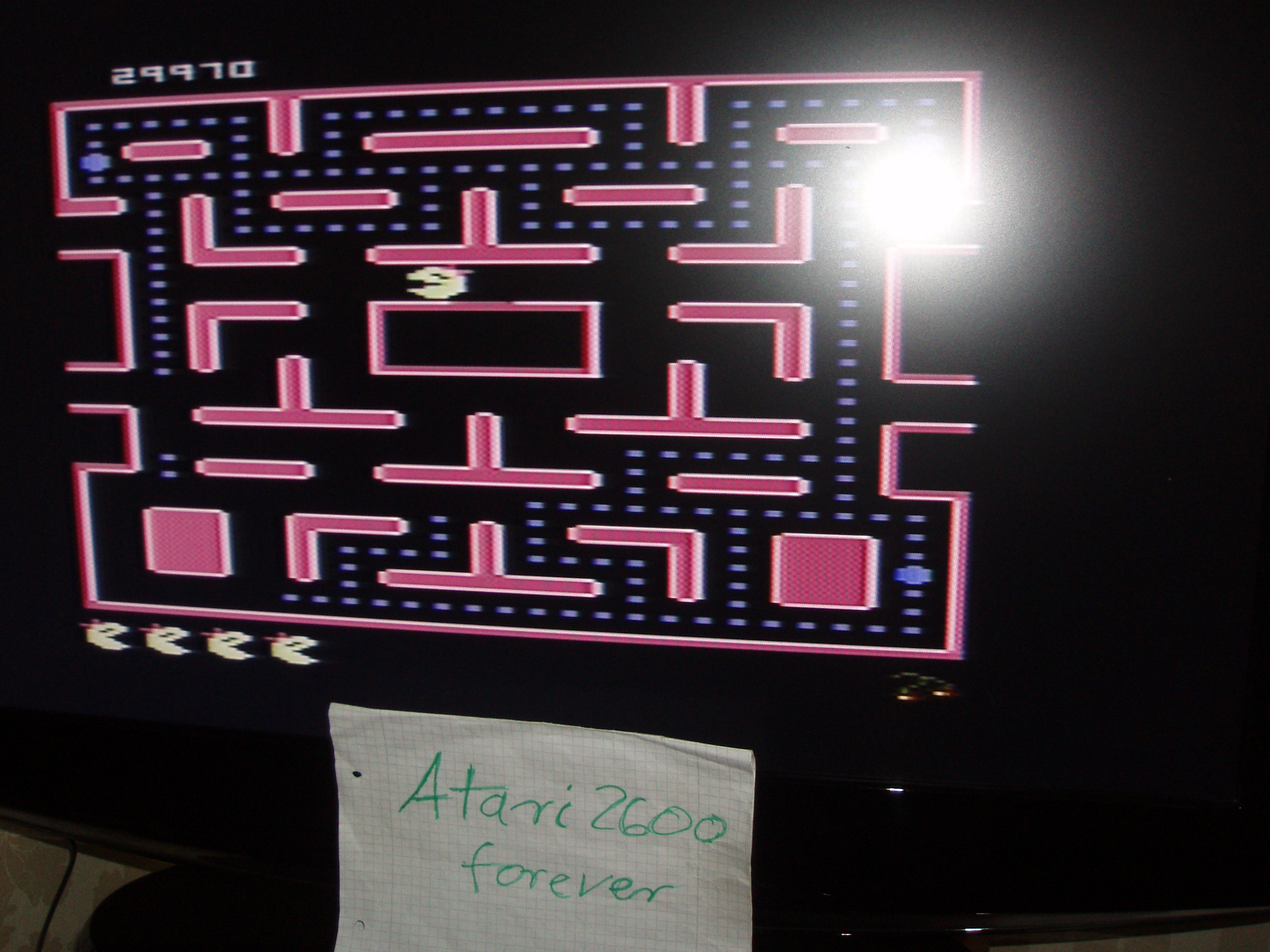 atari2600forever: Ms. Pac-Man: Cherries Start (Atari 7800) 29,970 points on 2017-04-22 03:43:20