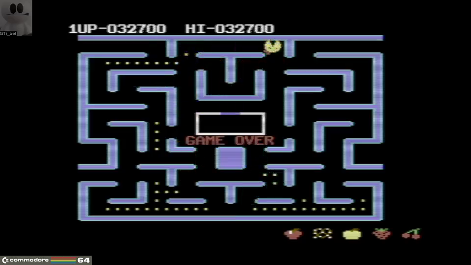 Ms. Pac-Man 32,700 points