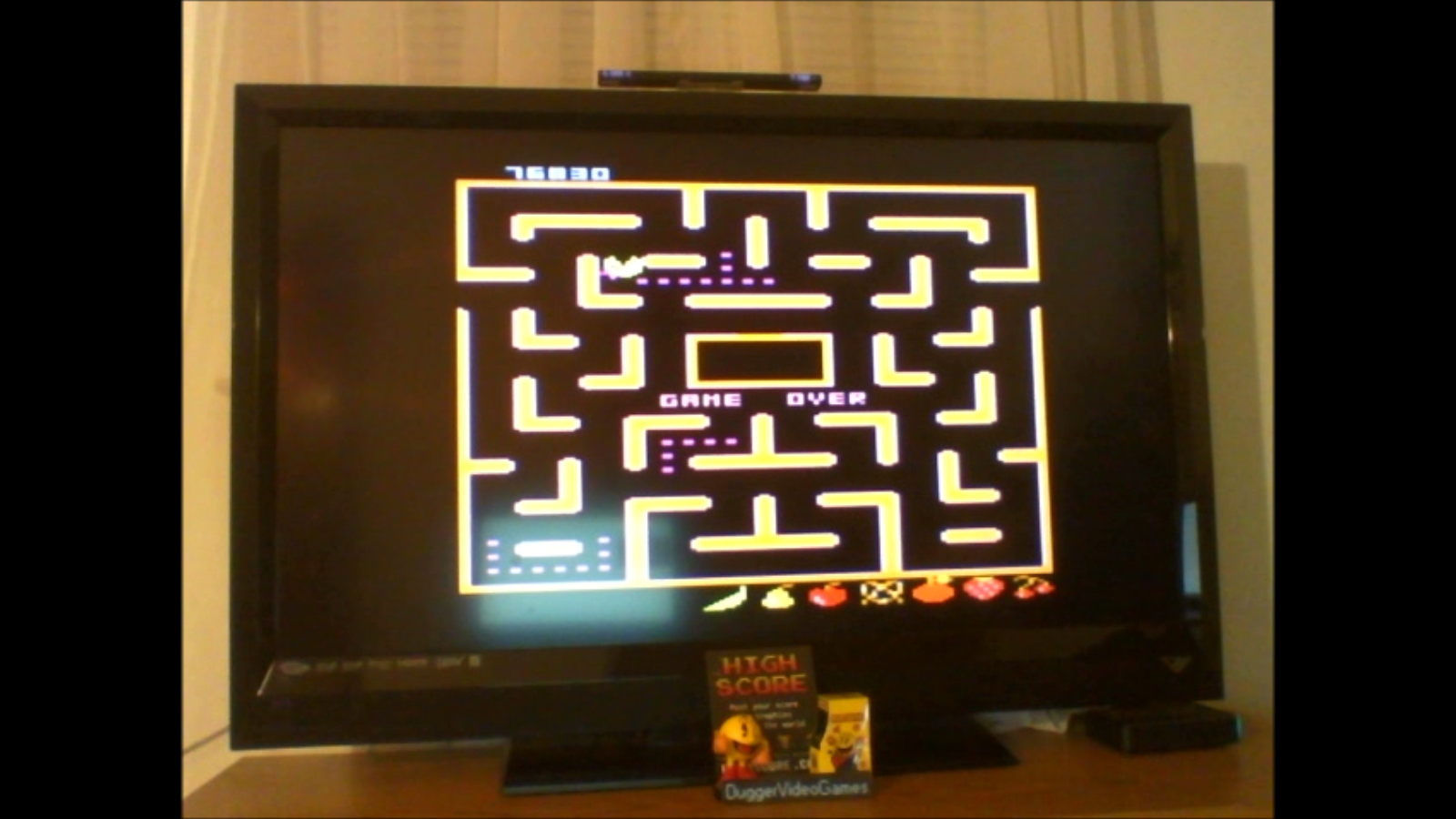 DuggerVideoGames: Ms. Pac-Man: Teddy Bear (Atari 7800 Emulated) 76,830 points on 2016-12-21 17:11:32