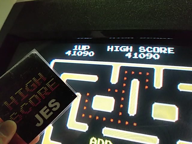 Ms. Pacman/Galaga: Class of 1981: Ms. Pac-Man [20pacgal] 41,090 points