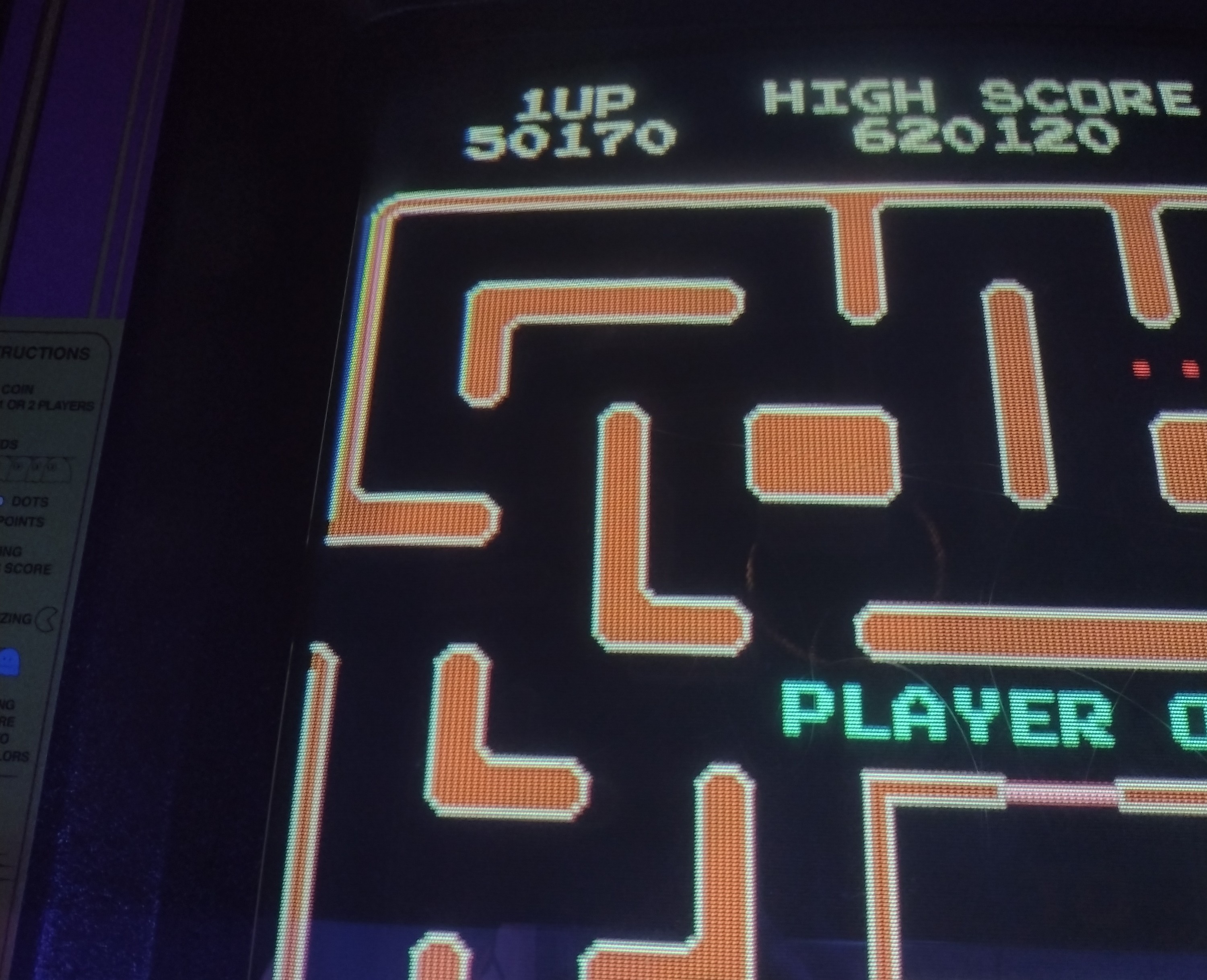 Hauntedprogram: Ms. Pacman/Galaga: Class of 1981: Ms. Pac-Man (Arcade) 50,170 points on 2022-07-30 22:39:16