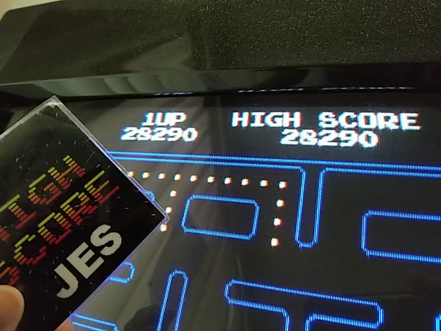 Ms. Pacman/Galaga: Class of 1981: Pac-Man [20pacgal] 28,290 points