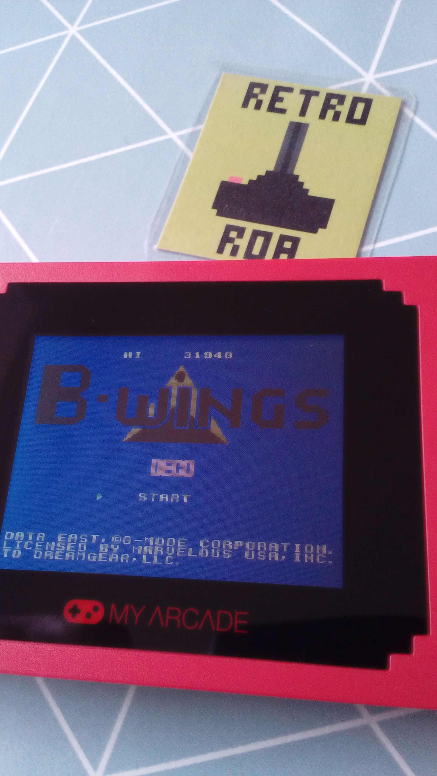 RetroRob: My Arcade: B-Wings (Dedicated Handheld) 31,940 points on 2020-04-30 09:41:35