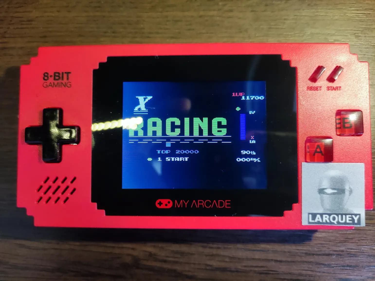 Larquey: My Arcade: X Racing (Dedicated Handheld) 11,700 points on 2022-07-09 01:05:55