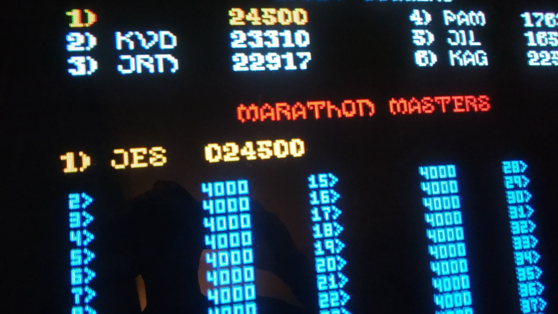 JES: Mystic Marathon (Arcade Emulated / M.A.M.E.) 24,500 points on 2021-03-21 01:10:54