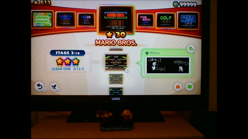 DuggerVideoGames: NES Remix: Mario Bros: Stage 3 (Wii U) 0:00:12.7 points on 2016-06-16 00:53:40