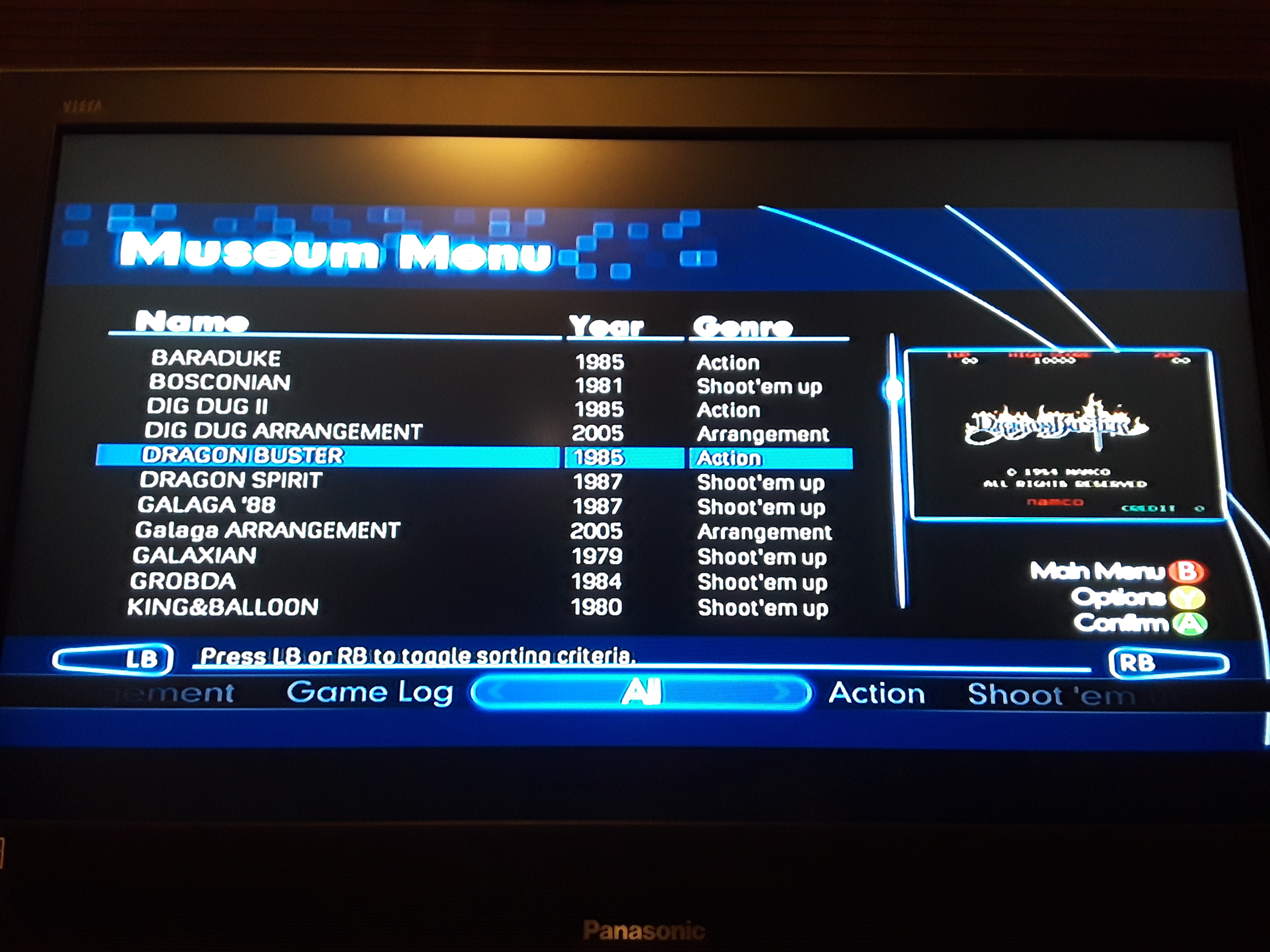 JML101582: Namco Muesum Virtual Arcade: Dragon Buster (Xbox 360) 37,980 points on 2018-11-18 18:40:50