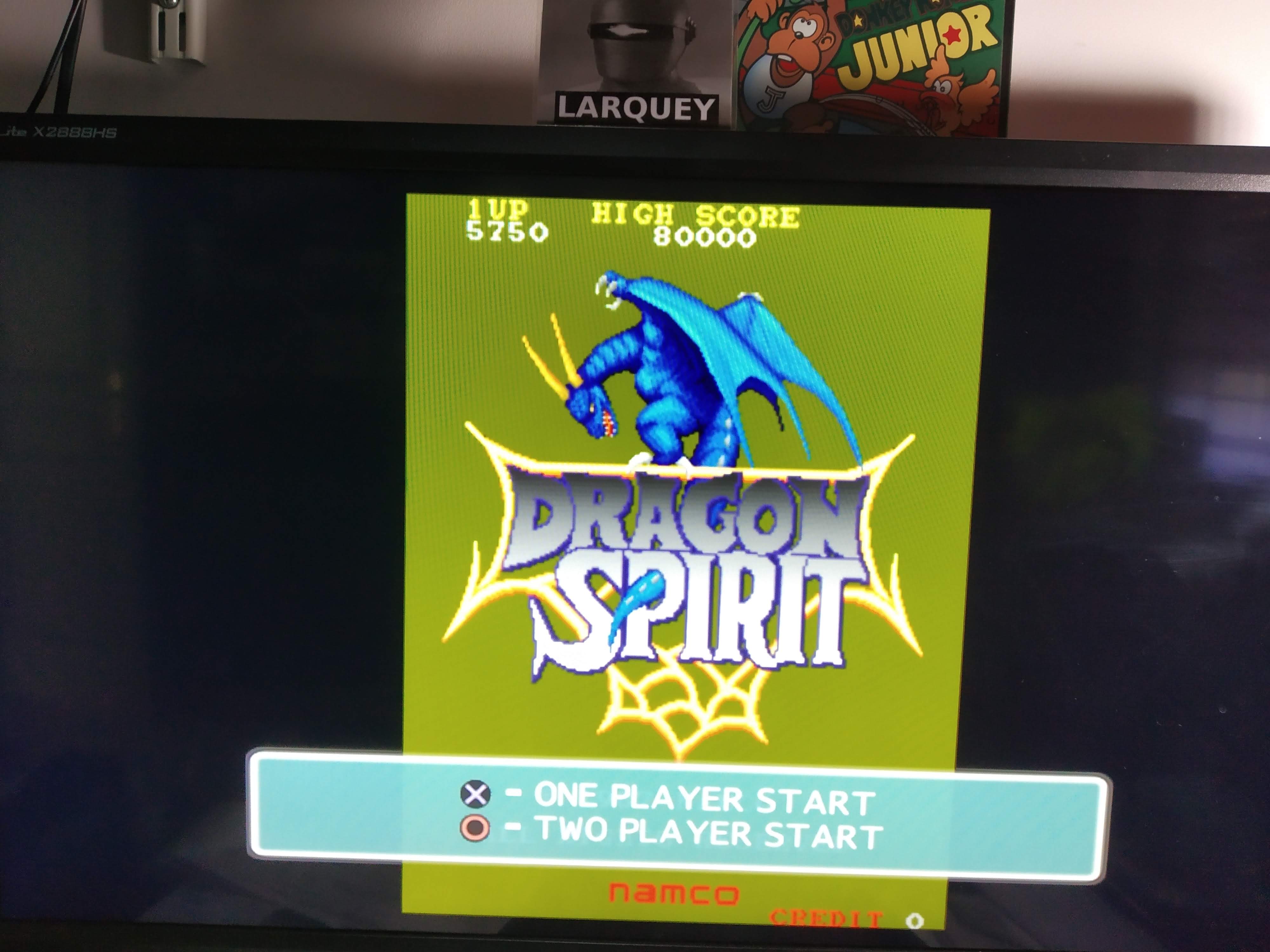 Larquey: Namco Museum 50th Anniversary: Dragon Spirit (Playstation 2 Emulated) 5,760 points on 2020-08-05 11:52:26