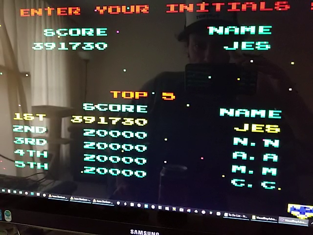 JES: Namco Museum 50th Anniversary: Galaga (GBA Emulated) 391,730 points on 2018-12-23 10:31:31