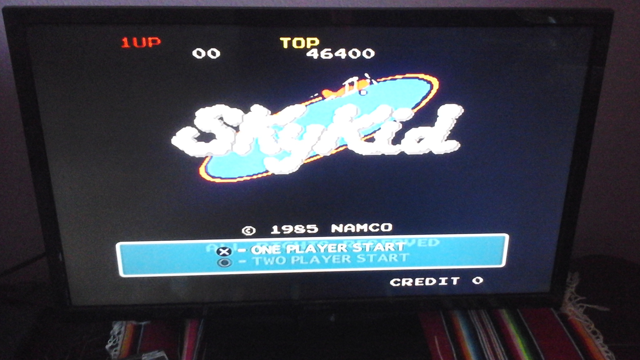 MatthewFelix: Namco Museum 50th Anniversary: Sky Kid (Playstation 2) 46,400 points on 2016-04-16 17:01:28