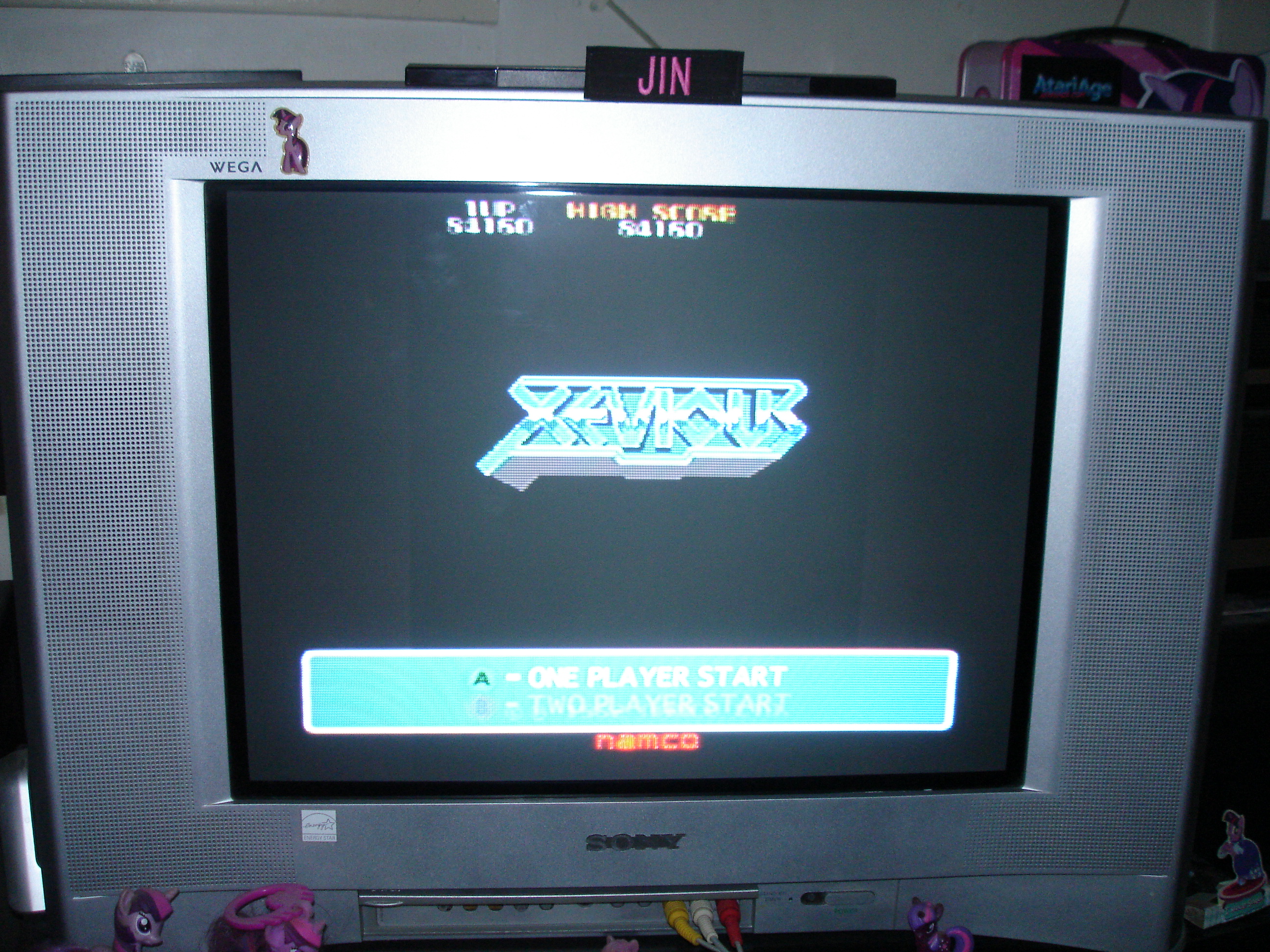 Namco Museum 50th Anniversary: Xevious 84,160 points