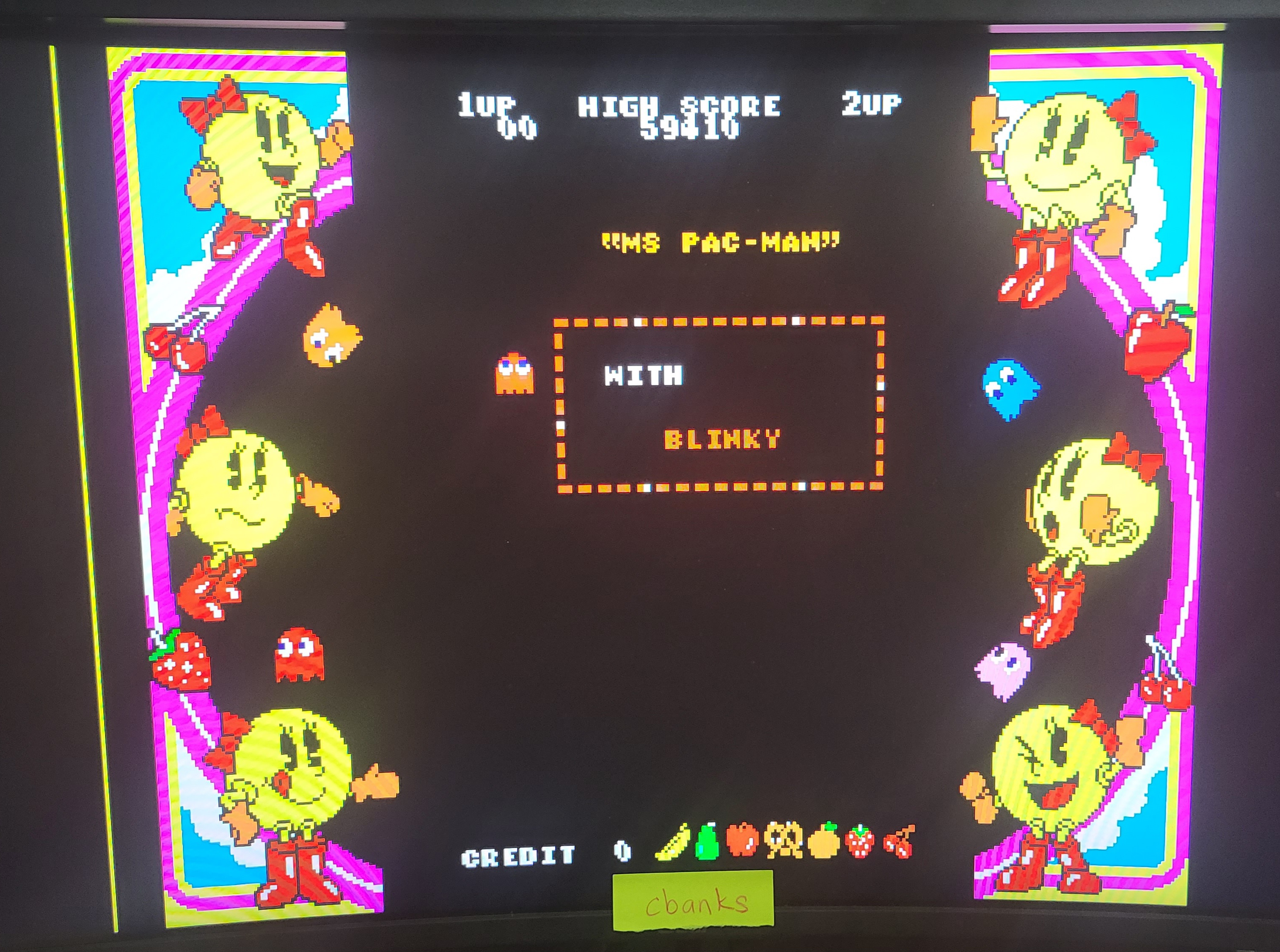Namco Museum 64: Ms. Pac-Man 59,410 points