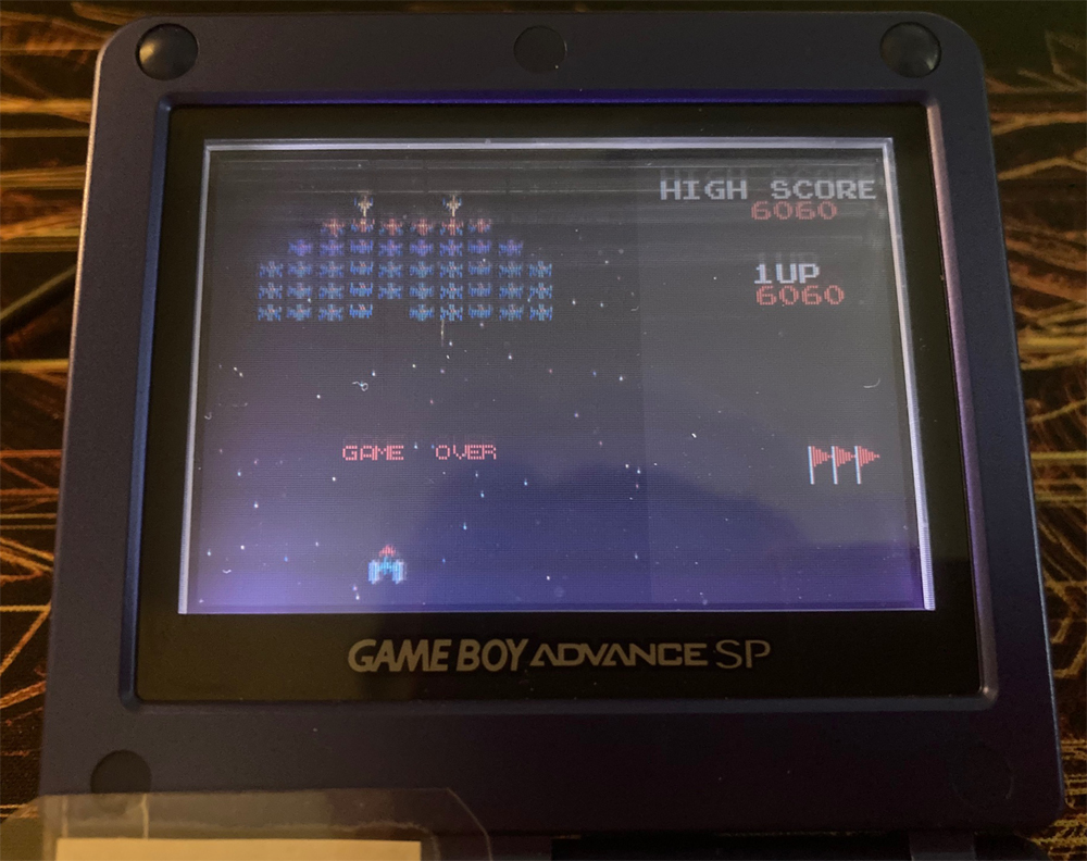 Namco Museum: Galaxian 6,060 points